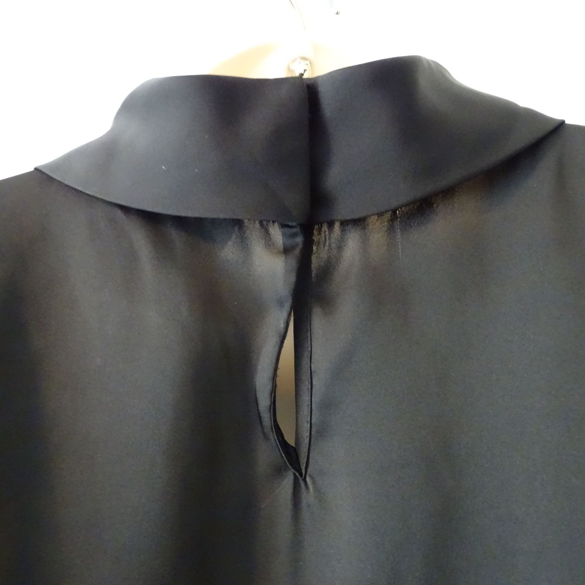 Michael Kors Michael Kors Black Sleeveless Blouse Women Size 12 High Neck Size XL / US 12-14 / IT 48-50 - 4 Thumbnail