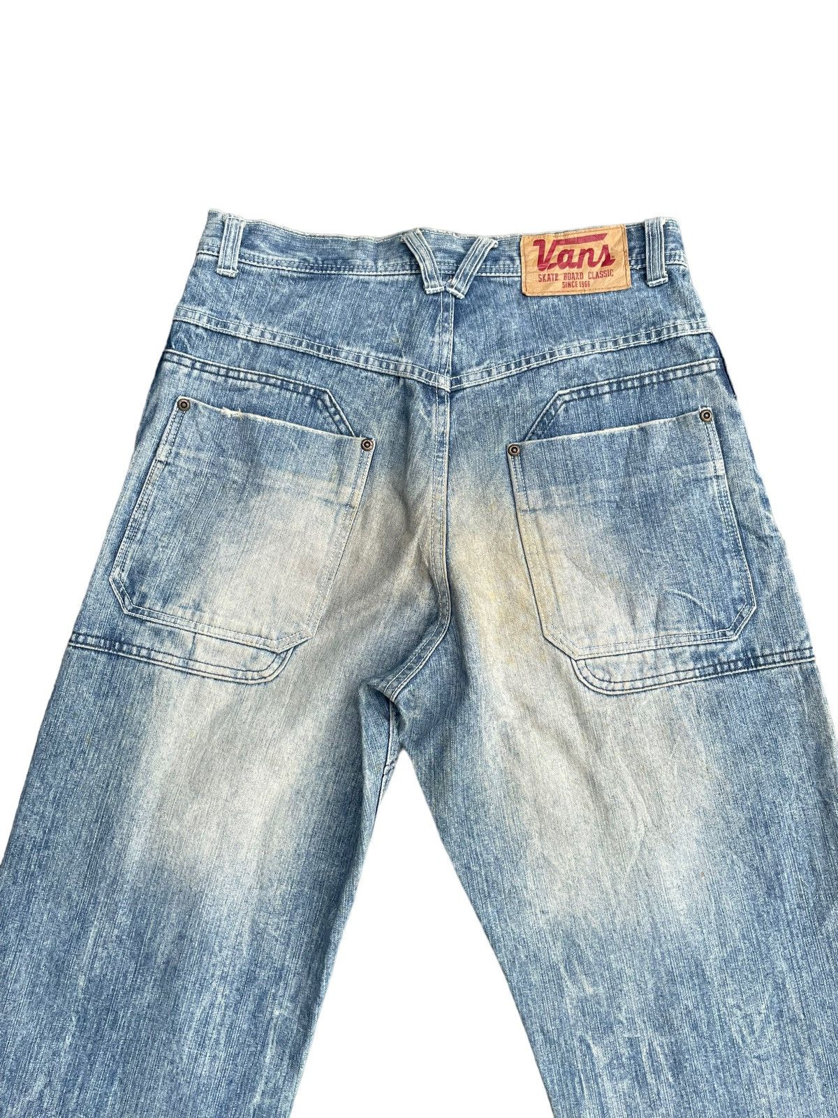 Vans Vans Custom Distresed Denim Size US 31 - 9 Thumbnail