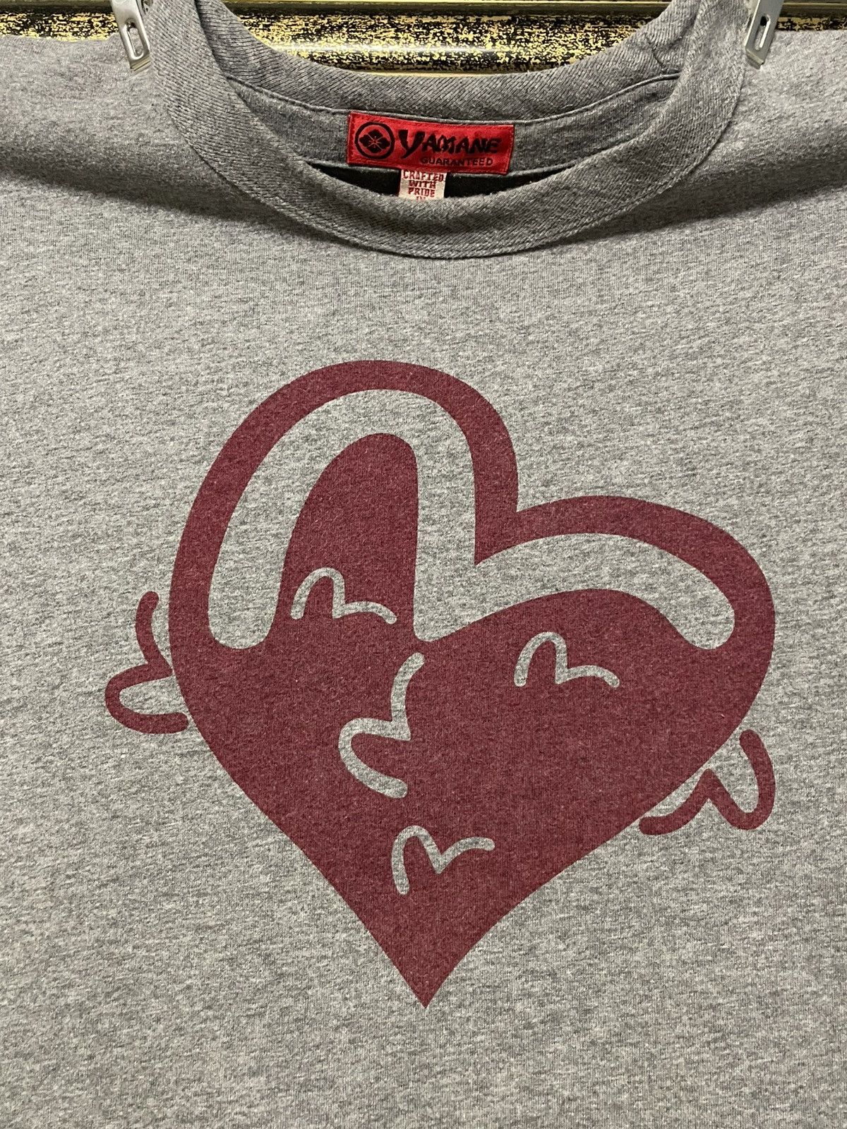 Evisu Vintage Japan Designer Evisu Yamane Iconic Logo Gray Tshirt Size US M / EU 48-50 / 2 - 6 Thumbnail