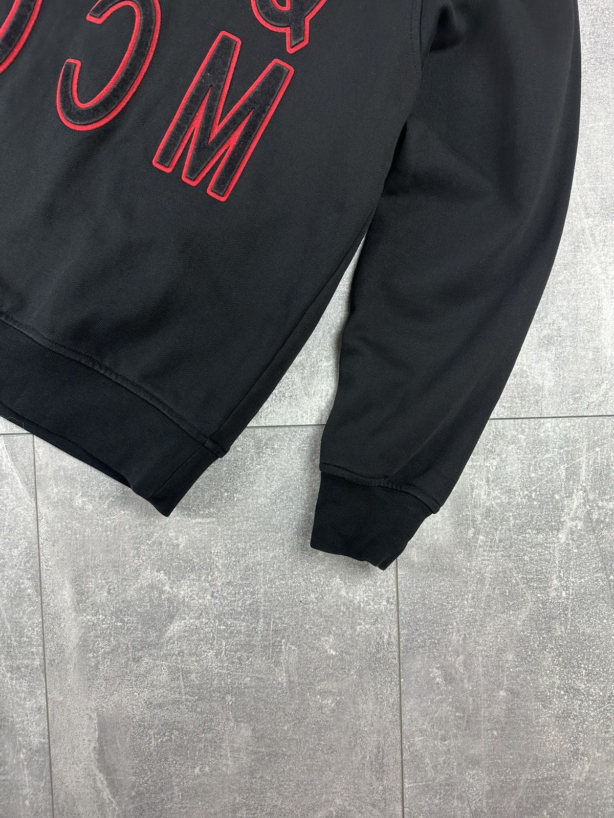 Alexander McQueen Alexander McQueen MCQ Overprint Logo Luxury Sweatshirt Size US XS / EU 42 / 0 - 2 Thumbnail
