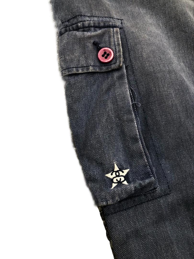 Stussy × Vintage Rare🔥 Vintage Stussy Cargo Pants Distressed Size US 28 / EU 44 - 5 Thumbnail