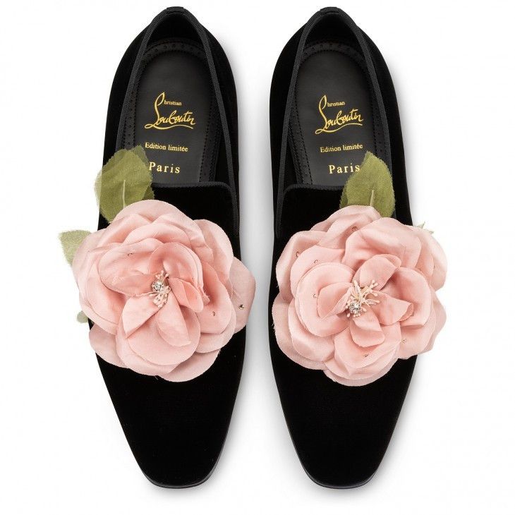 Christian Louboutin o1bcso1str1024 Dandyflor Flat in Black Size US 10 / EU 43 - 2 Thumbnail