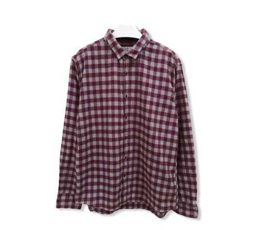 image of Port Bridge Plaid Tartan Flannel Shirt, Men's (Size Medium)