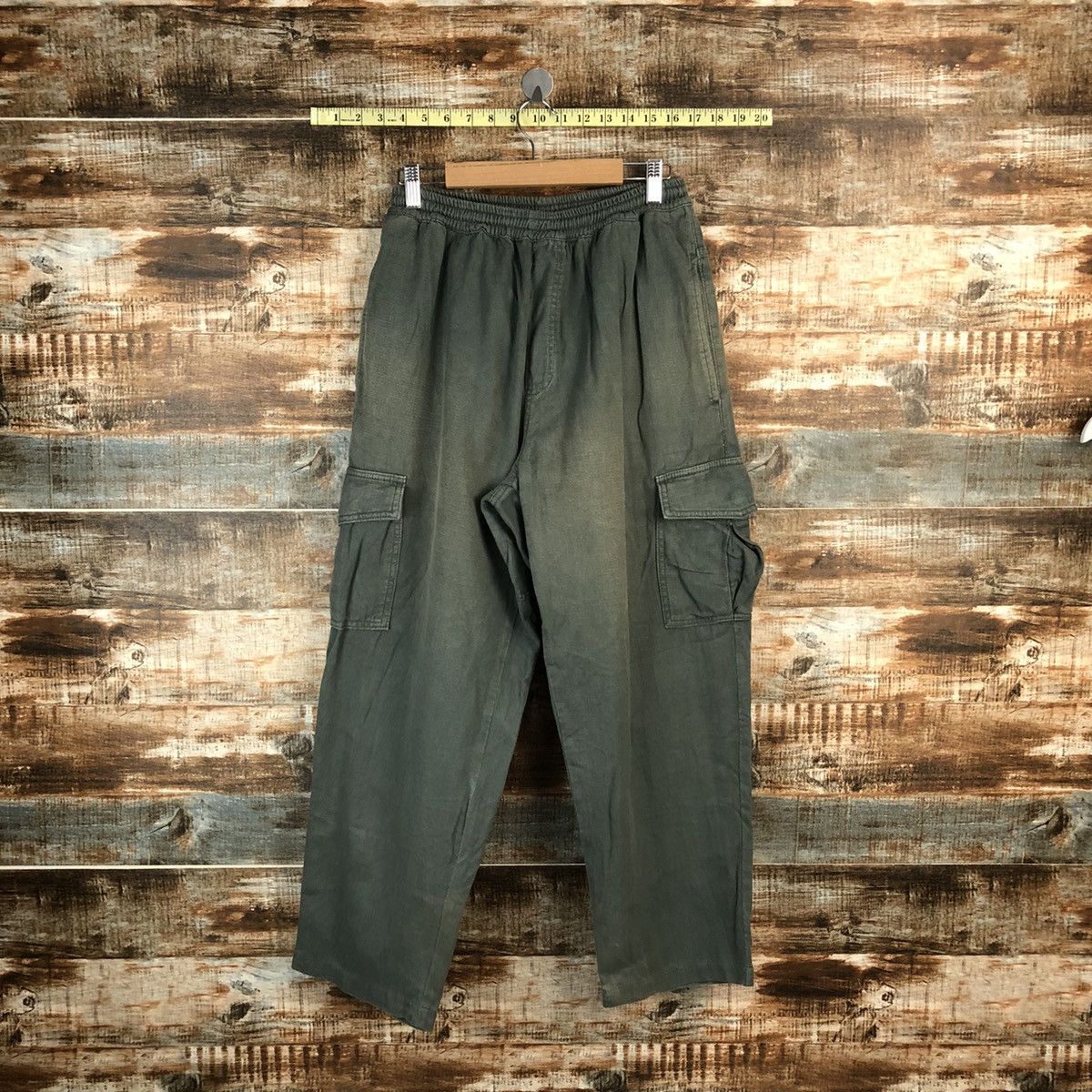 Japanese Brand Polar Green Cargo Multipocket Pants #A1419 Size US 28 / EU 44 - 1 Thumbnail