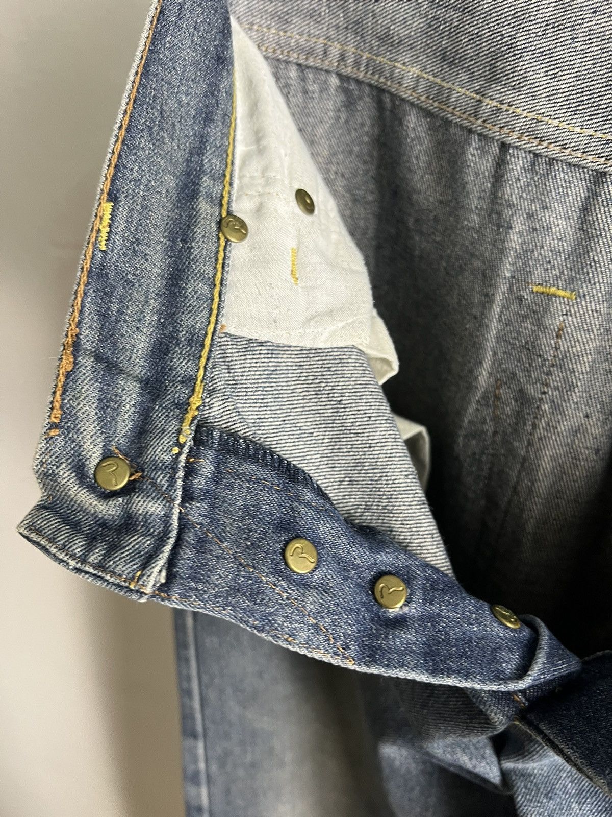 If Six Was Nine × Vintage Vintage Evisu Daicock "Mighty Evisu" Denim Size US 30 / EU 46 - 9 Thumbnail