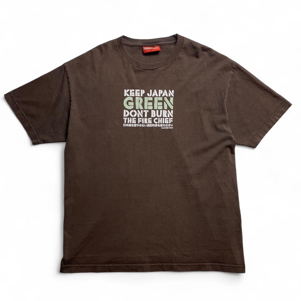 Hook-Ups 🌹💫1990S RARE HOOK UPS KEEP JAPAN GREEN MADE IN USA SHIRT Size US XL / EU 56 / 4 - 1 Thumbnail
