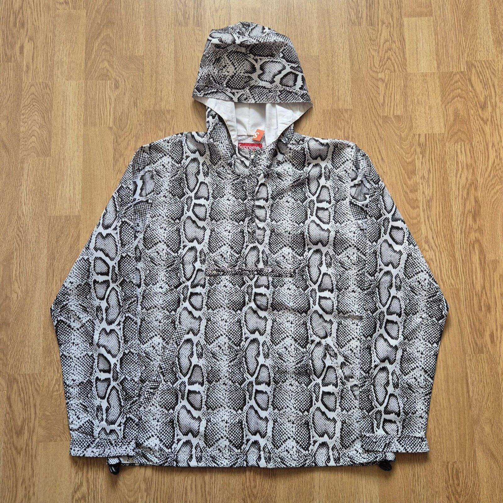 Supreme Supreme Snakeskin Pullover Jacket Small New With Tags SS12 