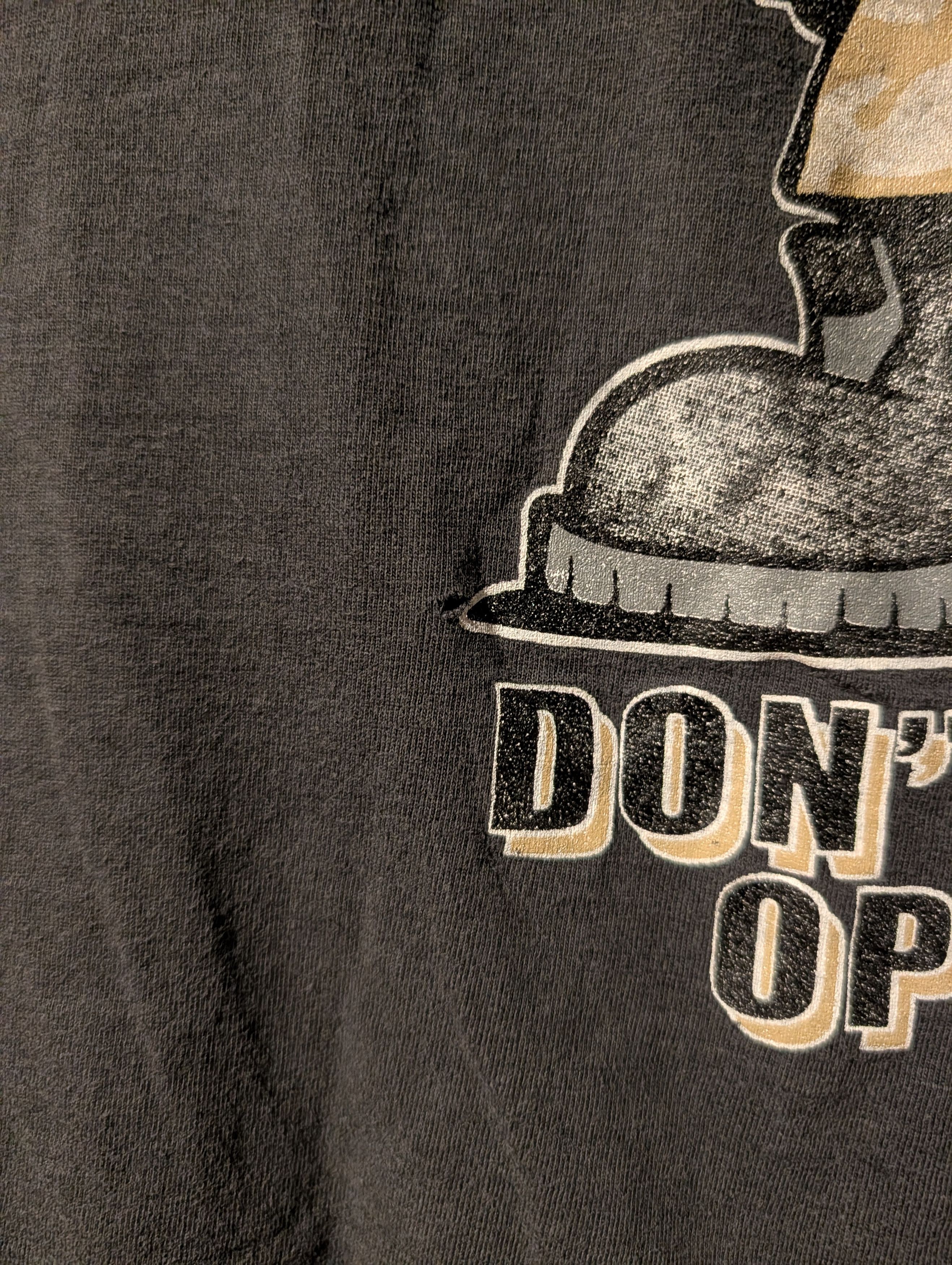 Vintage Vintage Y2K Whoop Ass Operation Freedom Military Tee Size US L / EU 52-54 / 3 - 4 Thumbnail