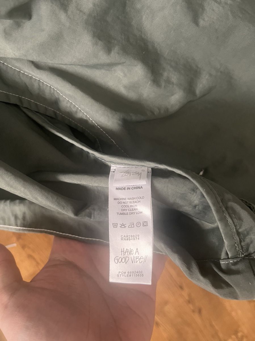 Stussy Stussy nylon folsom jacket green Size US L / EU 52-54 / 3 - 5 Thumbnail