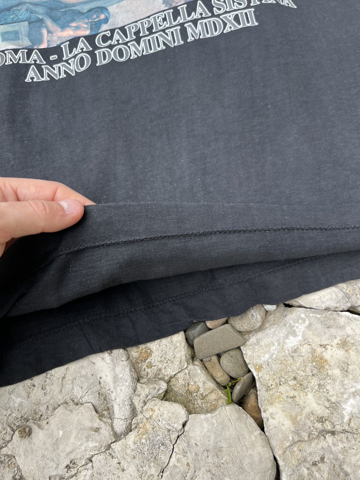 Vintage Vintage 80s Michelangelo buonarroti single stitch tee tshirt Size US M / EU 48-50 / 2 - 18 Thumbnail