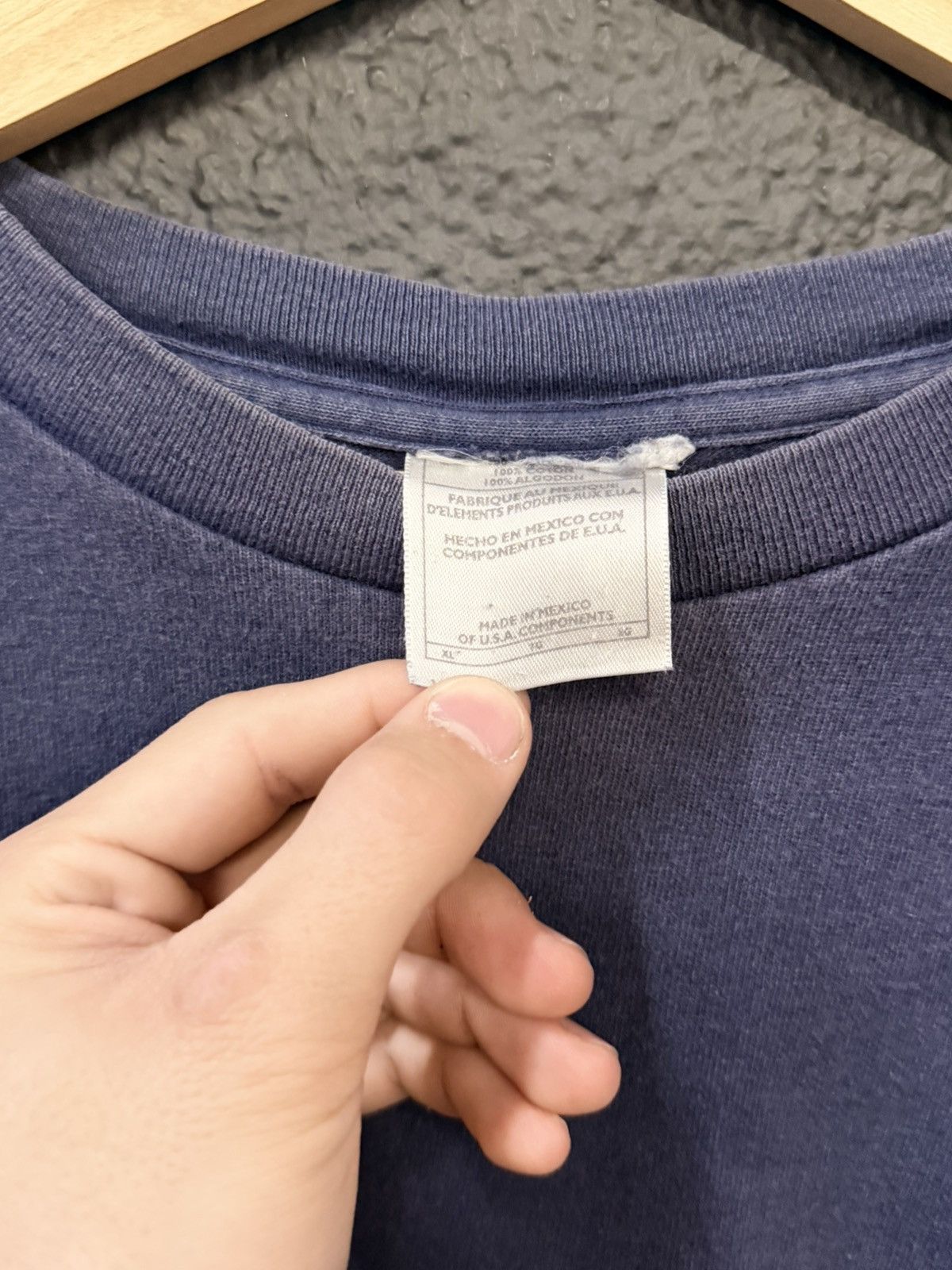 Vintage Vintage blank tee Size US XL / EU 56 / 4 - 2 Thumbnail
