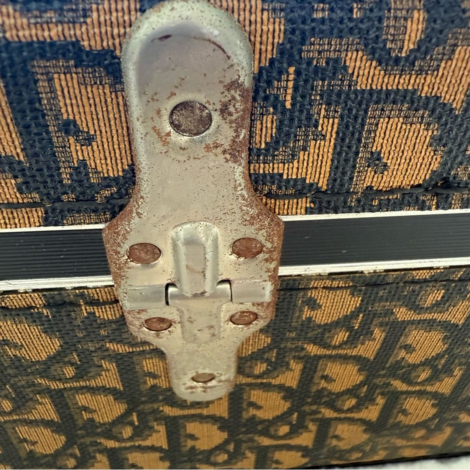 Dior Vintage 1970s Christian Dior Suitcase 100% Authentic 28x18x8 Size ONE SIZE - 4 Thumbnail