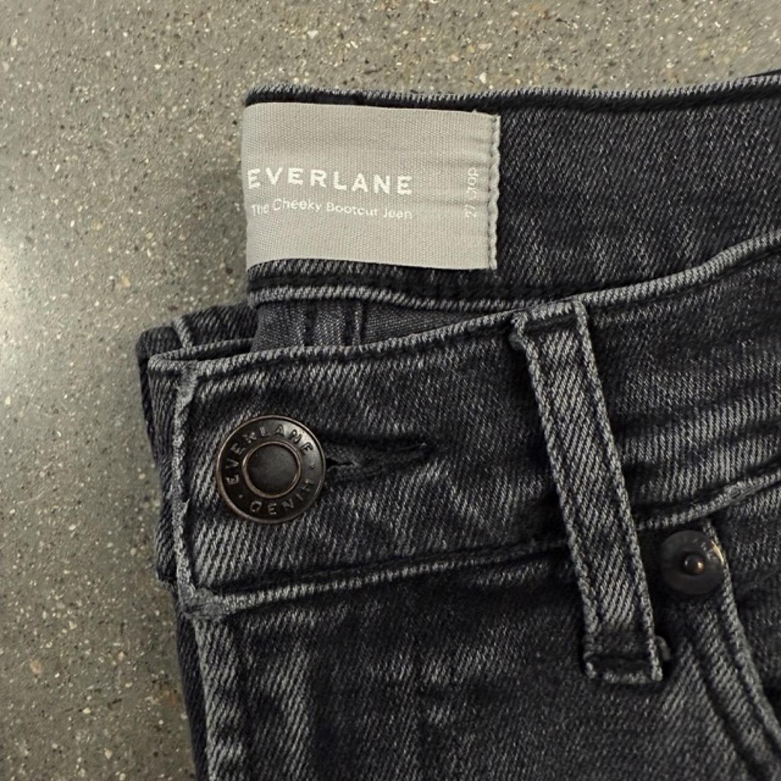 Everlane Everlane Denim - The Cheeky Bootcut Jean - Gray - 27 Crop Size 27" / US 4 / IT 40 - 3 Thumbnail