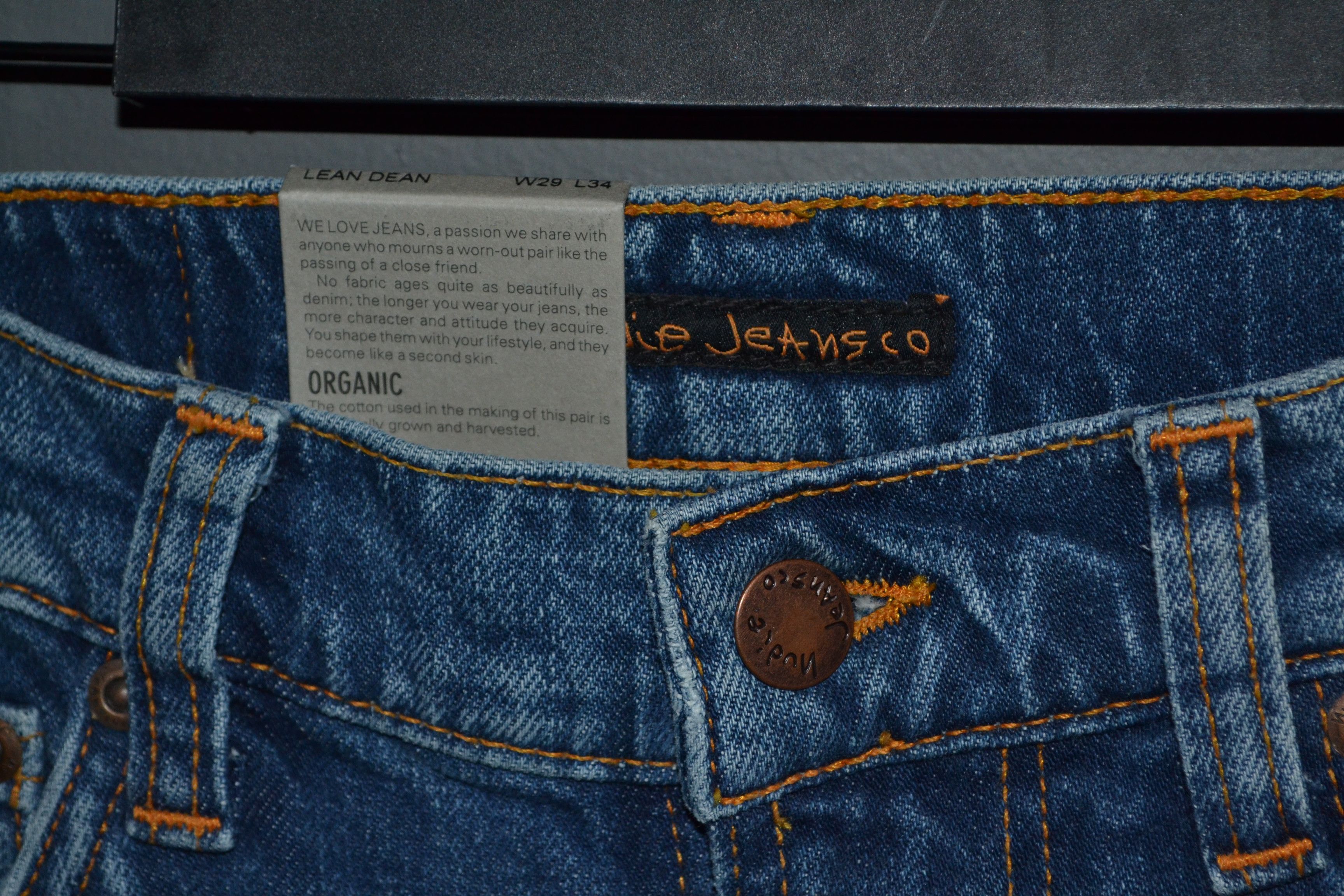 Nudie Jeans Nudie Jeans Co. Lean Dean (Indigo Exile) 29 34 Denim Size US 29 - 5 Thumbnail