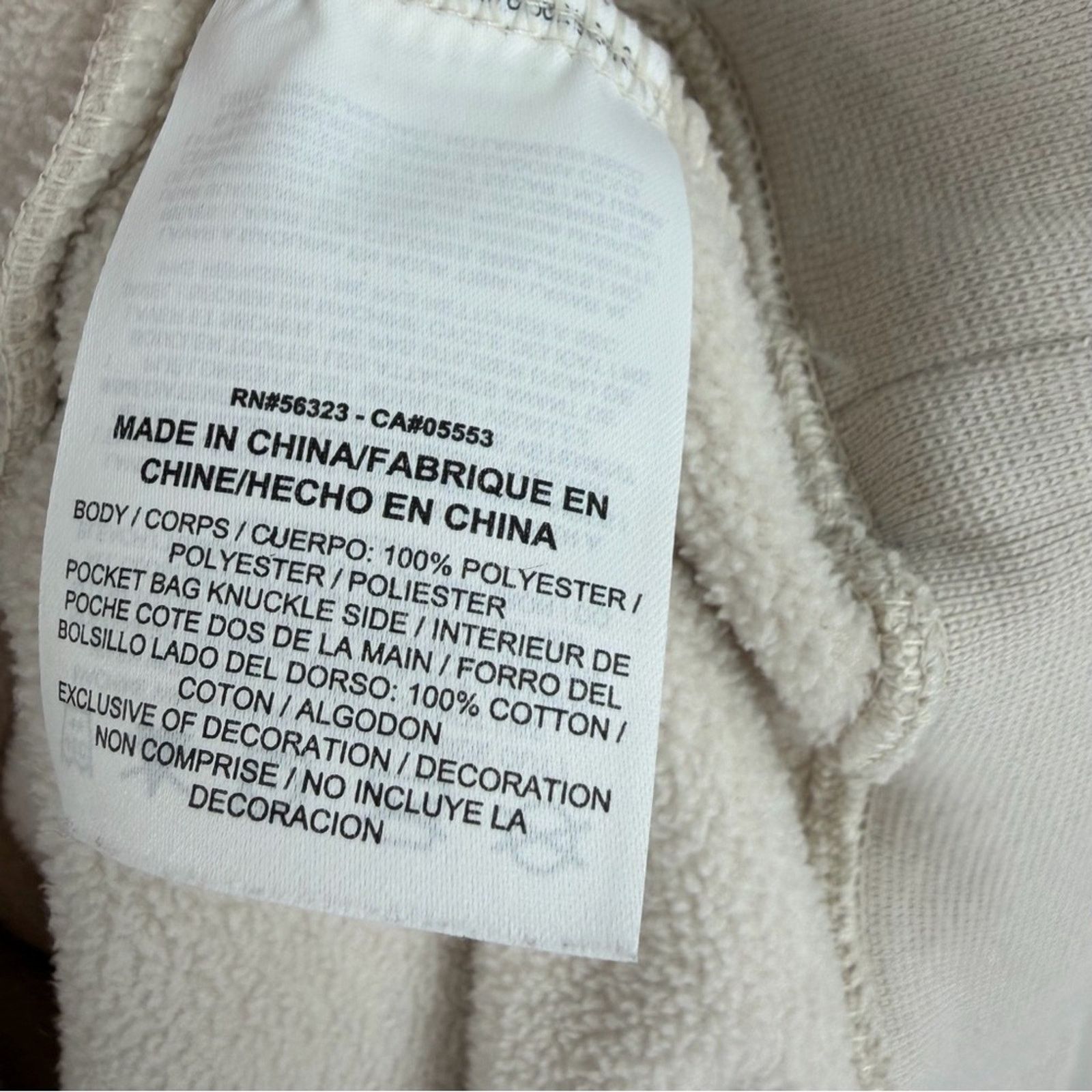 Nike Nike Air Force 1 fleece half zip beige pullover sweatshirt M Size US M / EU 48-50 / 2 - 3 Thumbnail