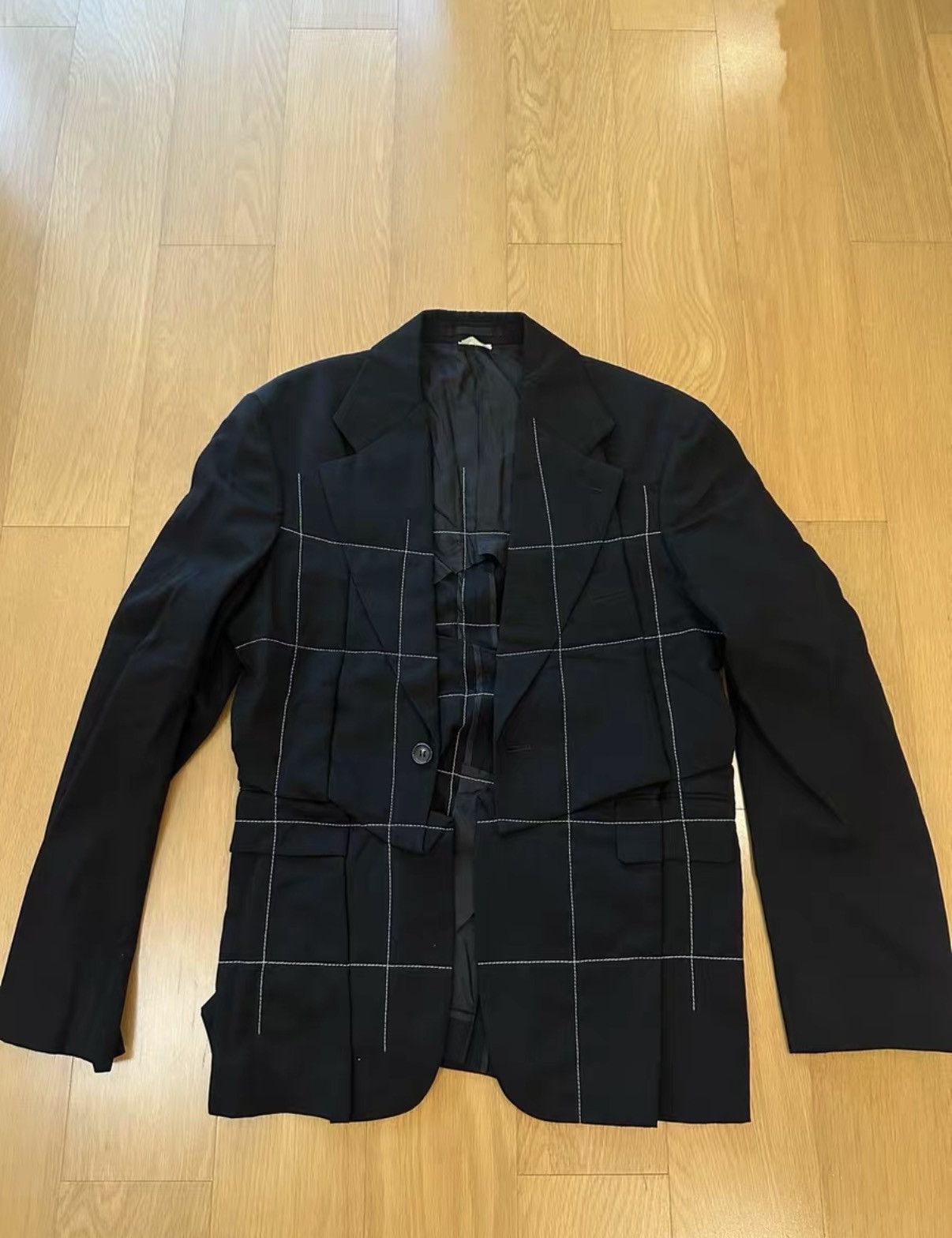 Comme des Garcons COMME des GARCONS Rei Kawakubo brand new suit set Size 38R - 1 Thumbnail