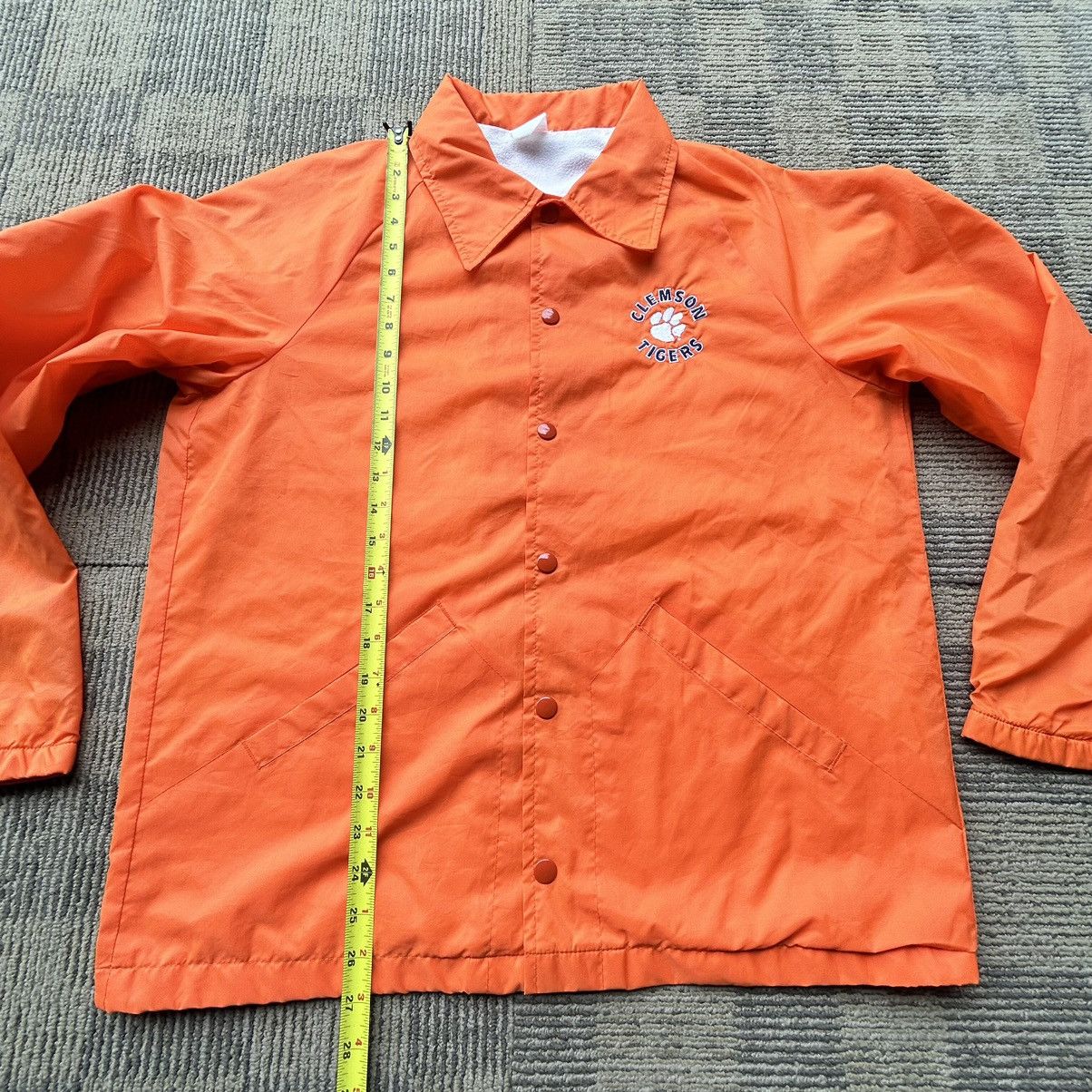Vintage Vintage 90’s Clemson Tigers Orange Button-Up Jacket Size US M / EU 48-50 / 2 - 5 Thumbnail