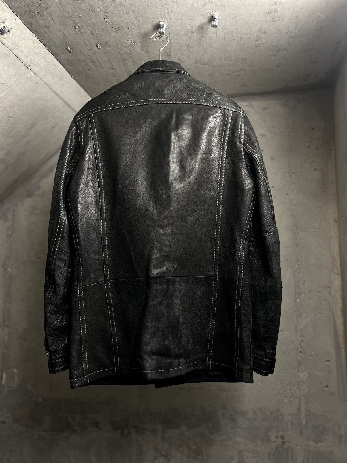 John Varvatos Vintage Horse Culatta leather Car coat Size US M / EU 48-50 / 2 - 6 Thumbnail