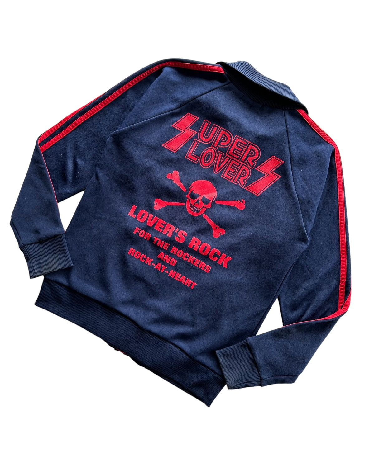 Japanese Brand Super Lover Lovers Rock Zipper Sweater Size US S / EU 44-46 / 1 - 5 Thumbnail