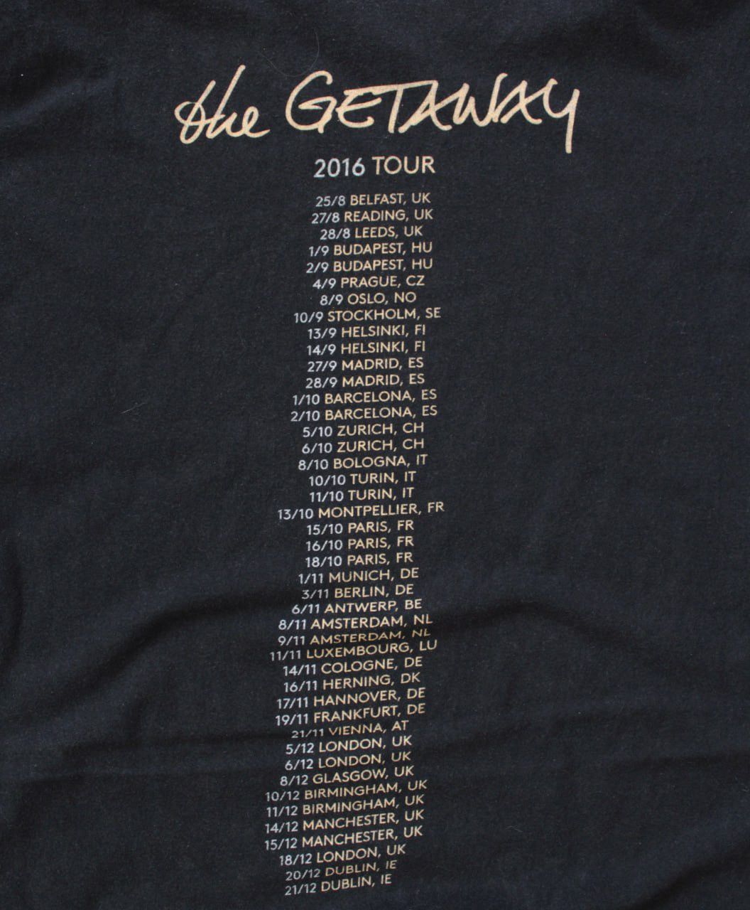 Band Tees 🔥 Red Hot Chili Peppers the getaway tour Shirt Great Britain Size US L / EU 52-54 / 3 - 4 Thumbnail