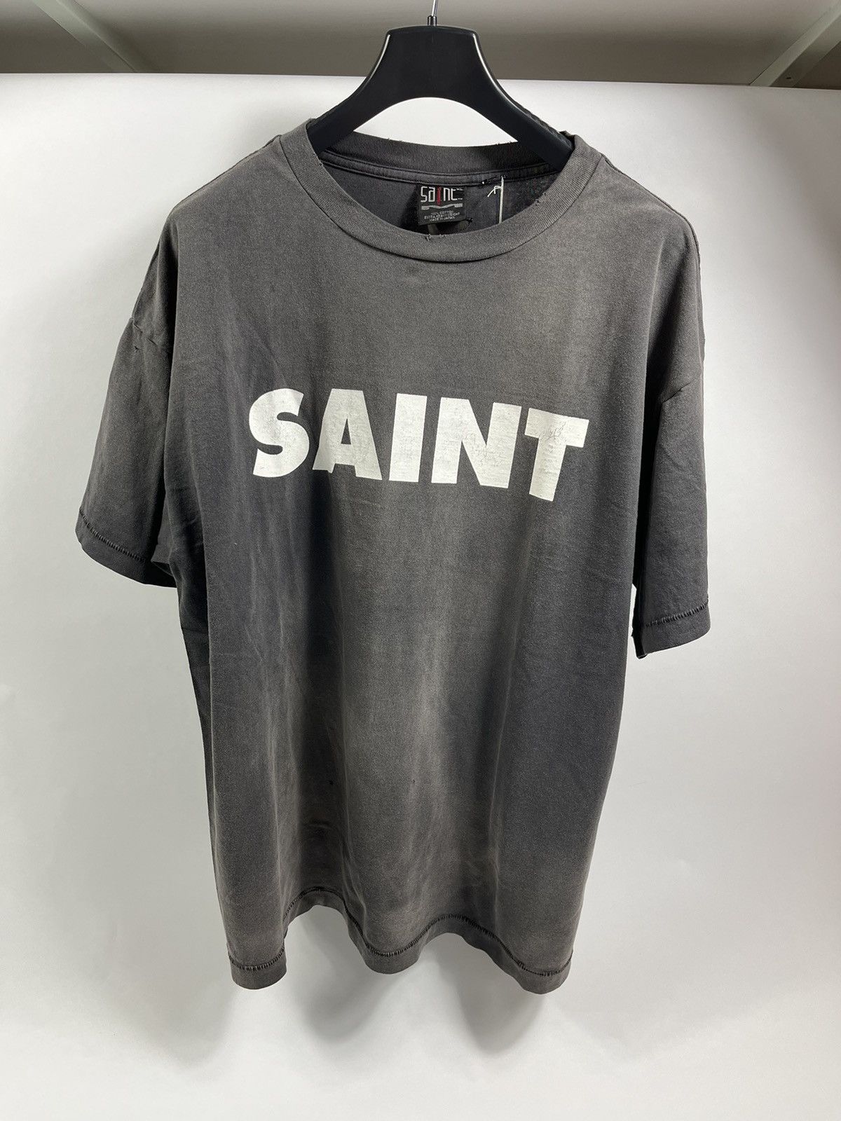 存在感絶大【Saint Mxxxxxx】Heart Apple T-shirt Saint Michael SAINT MXXXXXX APPLE HEART PRINT T-SHIRT | Grailed