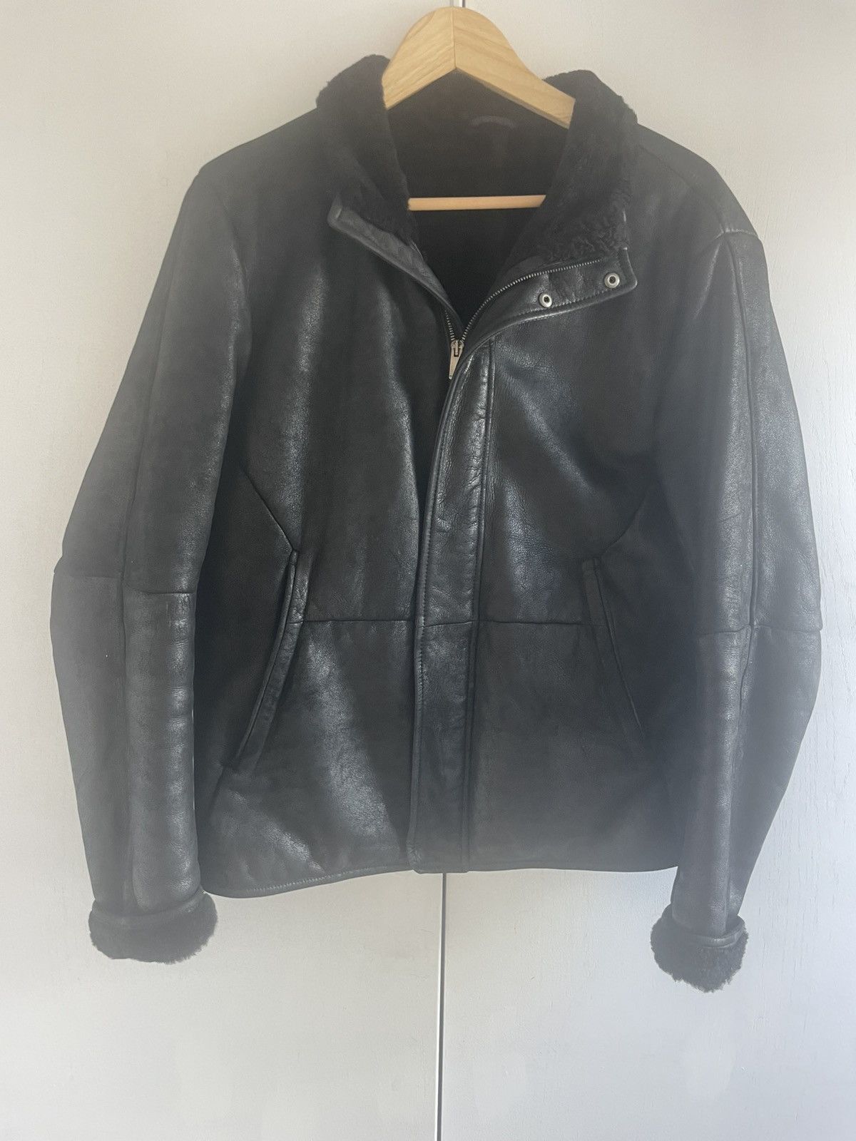 ジャケット・アウター archive jil sander leather jacket Jil Sander Leather Bomber Jacket | Black | FARFETCH
