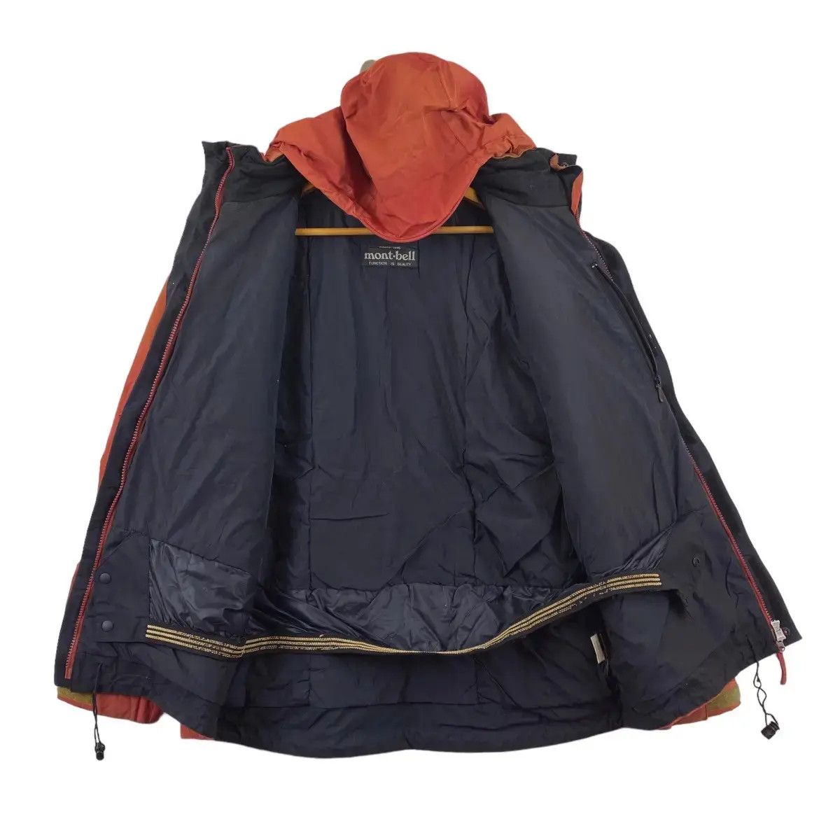 Goretex × Montbell × Vintage Vintage GORETEX x MONTBELL JAPAN Natural Sun Faded Jacket Size US M / EU 48-50 / 2 - 5 Thumbnail