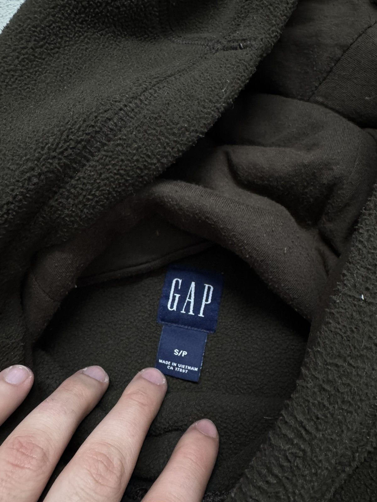 Gap Vintage Y2k Gap Brown 🤎 Hype Hoodie 90’s Size US S / EU 44-46 / 1 - 8 Thumbnail