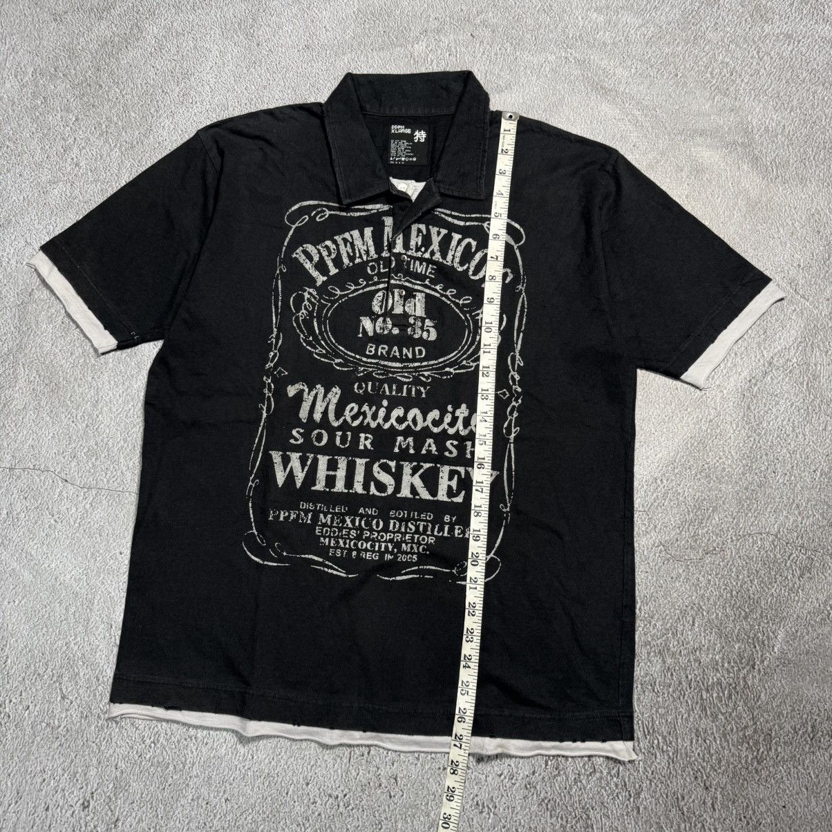 PPFM PPFM Collared Tee Shirt Big Logo Japanese Brand Size US L / EU 52-54 / 3 - 4 Thumbnail