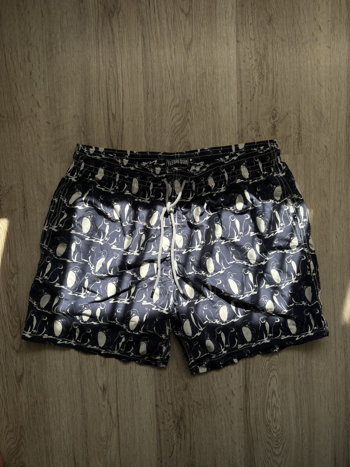 Vilebrequin Vilebrequin Penguin Moorea Beach Board Shorts Swim XXL Size US 38 / EU 54 - 1 Thumbnail