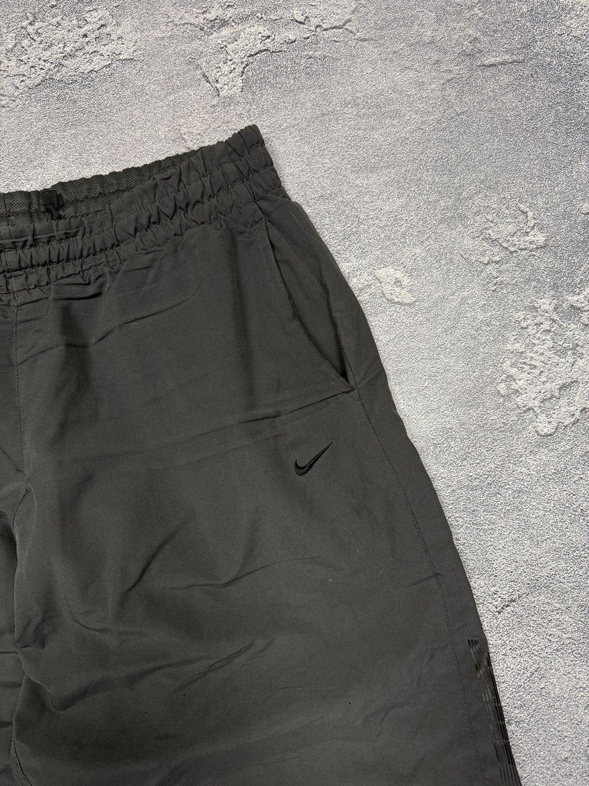 Nike × Vintage Nike Vintage Pants Basic Swoosh Drill Vintage 90’s Size US 36 / EU 52 - 3 Thumbnail