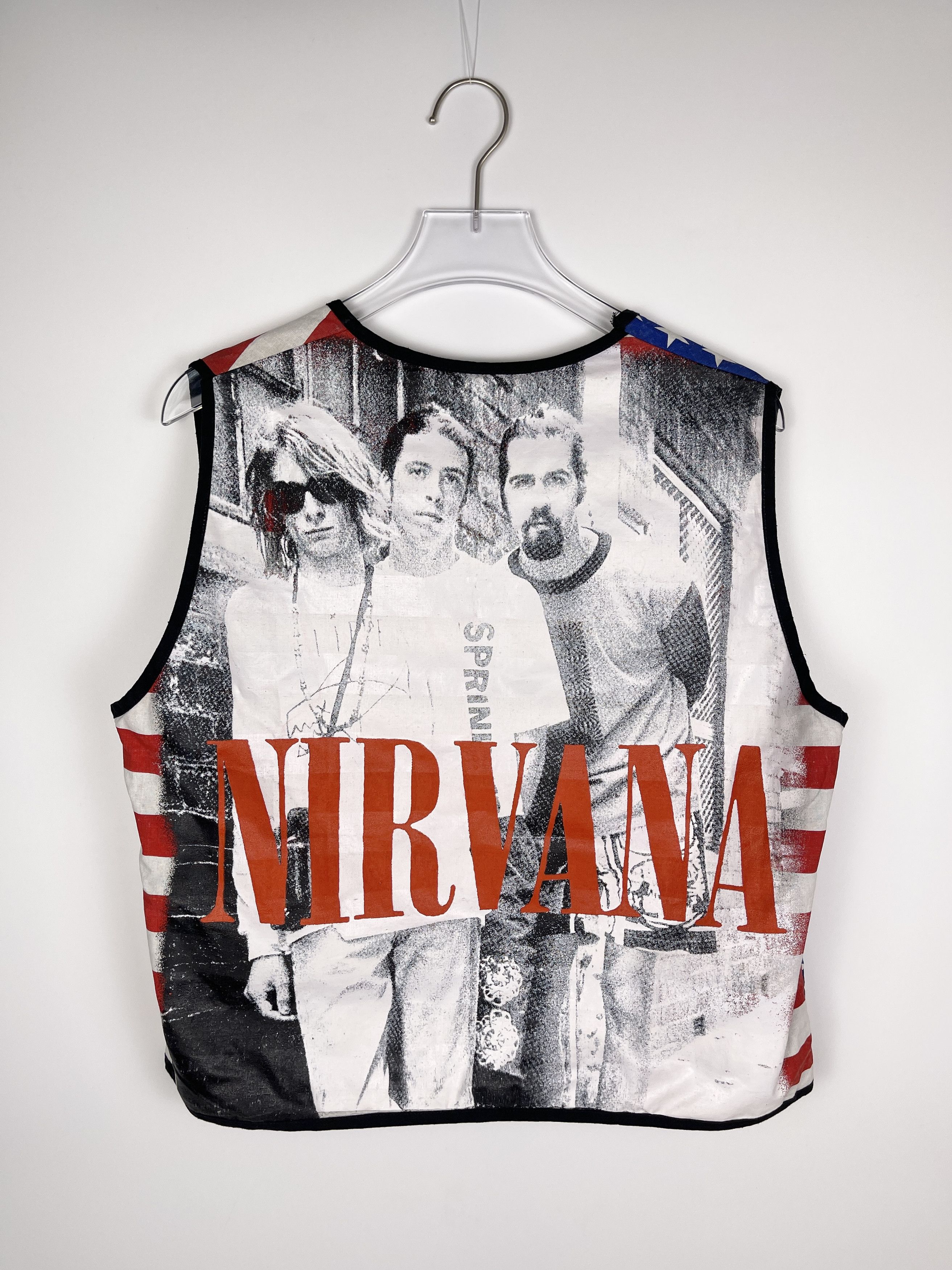 Band Tees × Nirvana × Vintage VINTAGE NIRVANA "In Utero" America Double-sided print vest Size US L / EU 52-54 / 3 - 3 Thumbnail