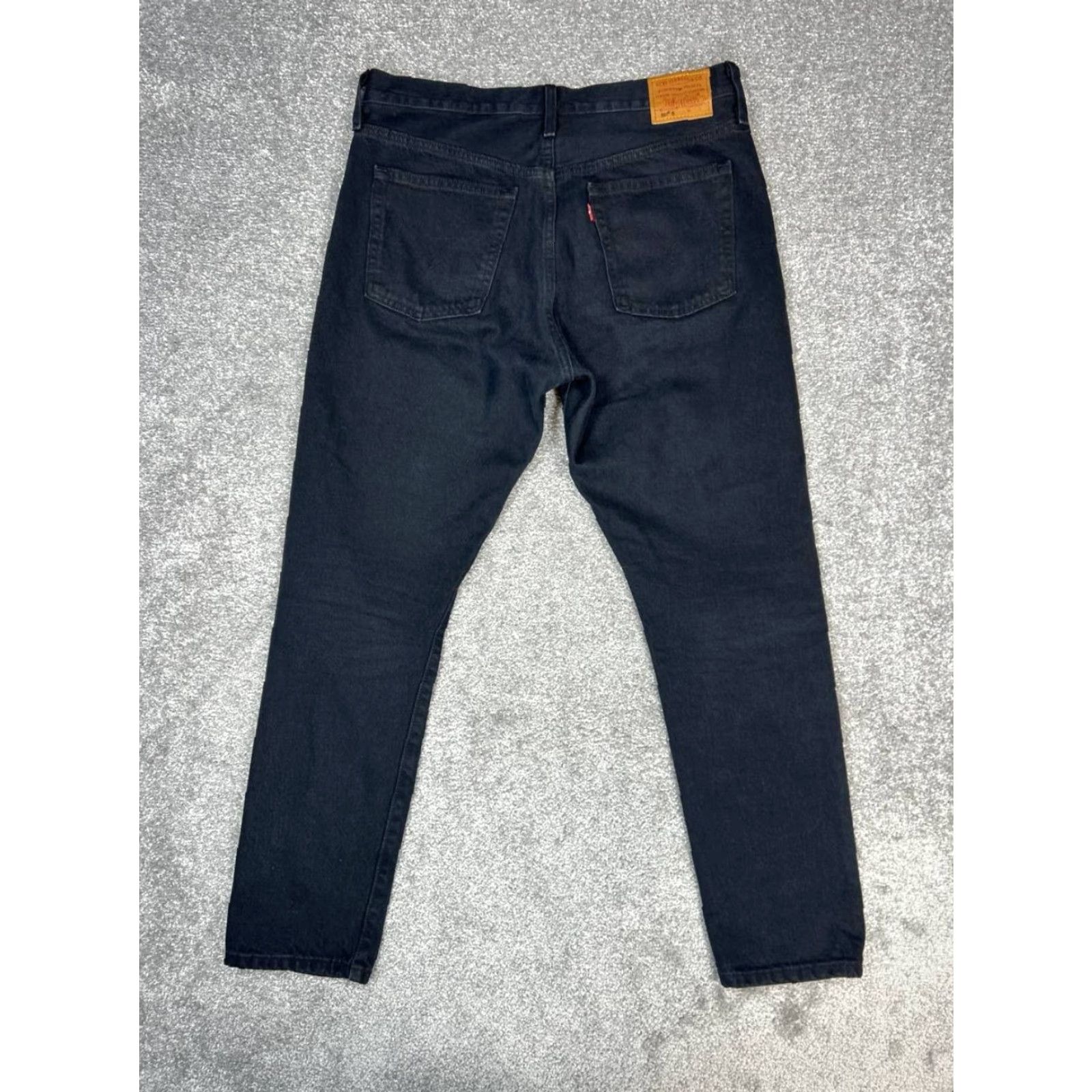 Levi's VINTAGE Levis 501 Jeans Women 30 Black Denim Cotton High Rise Dark Wash Skinny Leg 33x29 Size 30" / US 8 / IT 44 - 2 Thumbnail