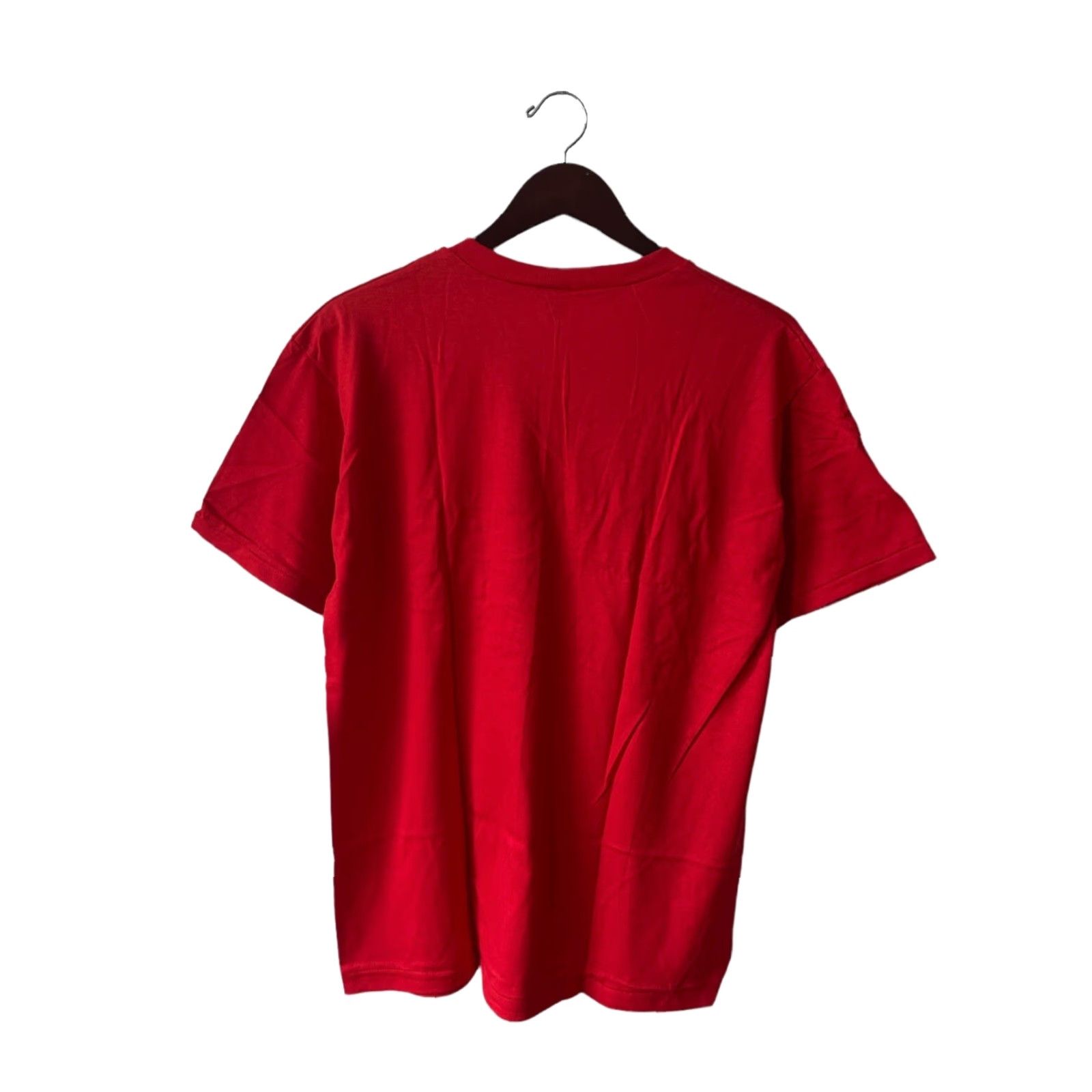 Russell Athletic VINTAGE Russell Athletic V-Neck T-Shirt Mens Large Deadstock NWOT 90s NOS Red Cotton Blend Short Sleeve 1990s Adult Mens Size US L / EU 52-54 / 3 - 6 Thumbnail