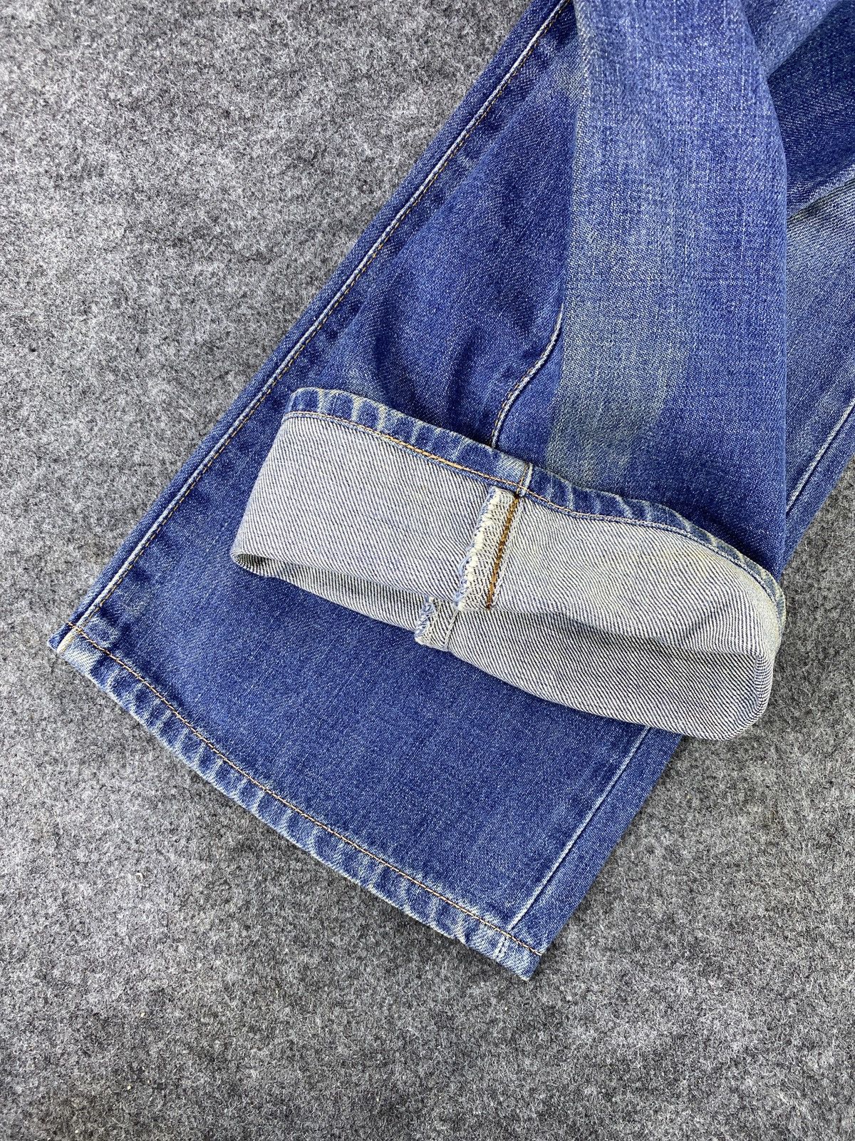 Edwin × Japanese Brand Edwin Miss 503 Blue Wash Jeans - J1118 Size US 26 / EU 42 - 15 Thumbnail