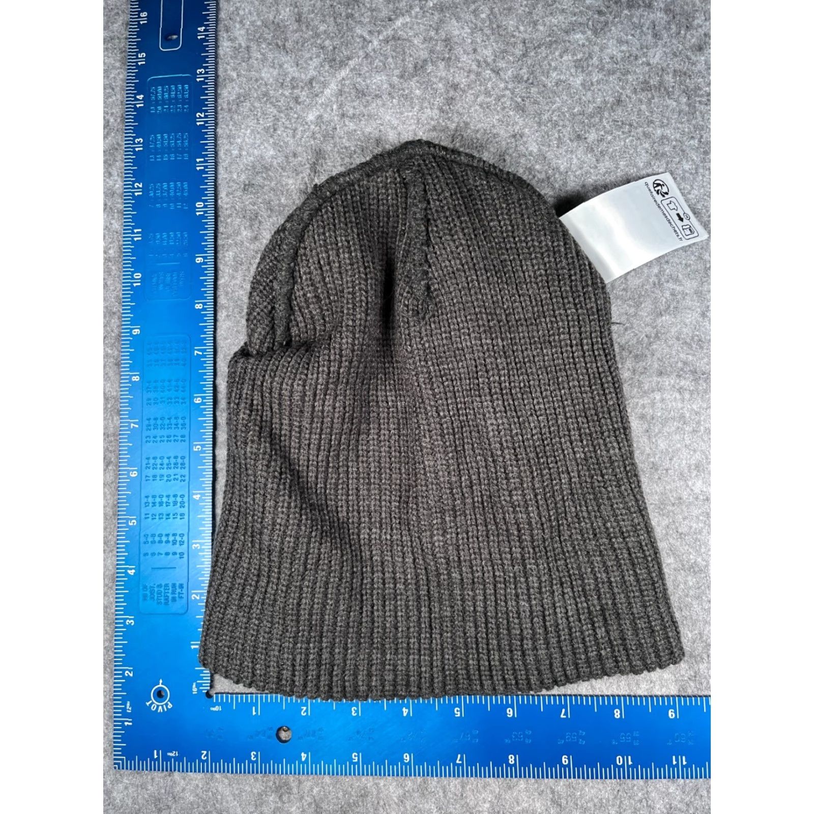 Timberland Timberland Beanie Toque Unisex Adults One Size Gray Knit 100% Acrylic Winter Hike Camp Accessories Size ONE SIZE - 6 Thumbnail