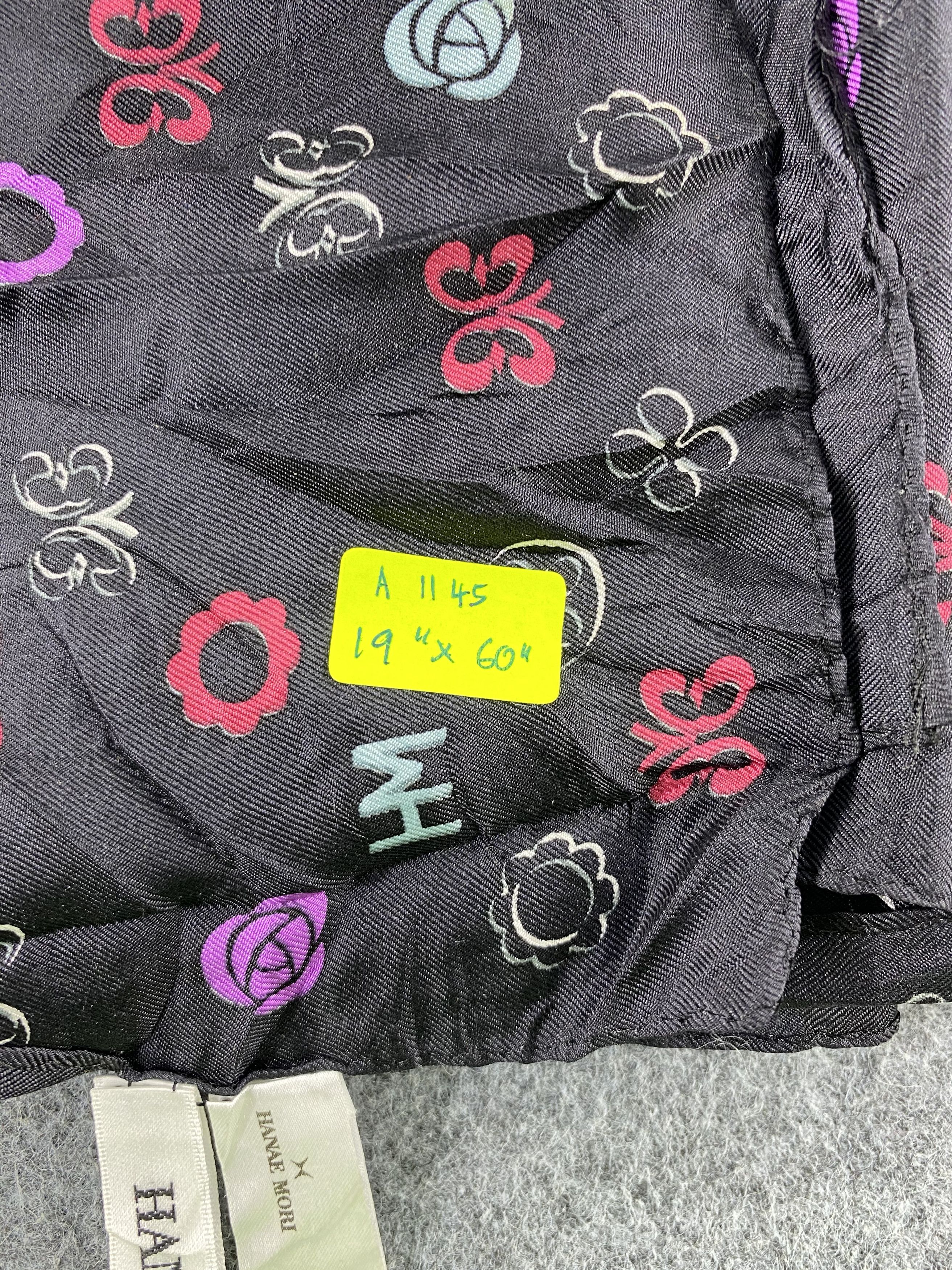 Hanae Mori Hanae Mori Silk Scarf / Stole / Muffler Size ONE SIZE - 6 Thumbnail