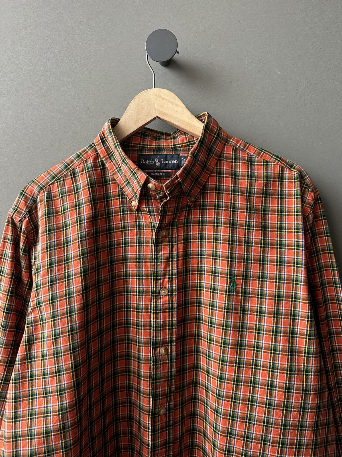 Ralph Lauren Ralph Lauren Check Classic Cotton Shirt Size XL Size US XL / EU 56 / 4 - 2 Thumbnail