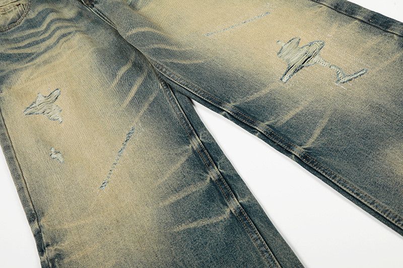 Vintage American high street ripped jeans for men Size US 32 / EU 48 - 4 Thumbnail
