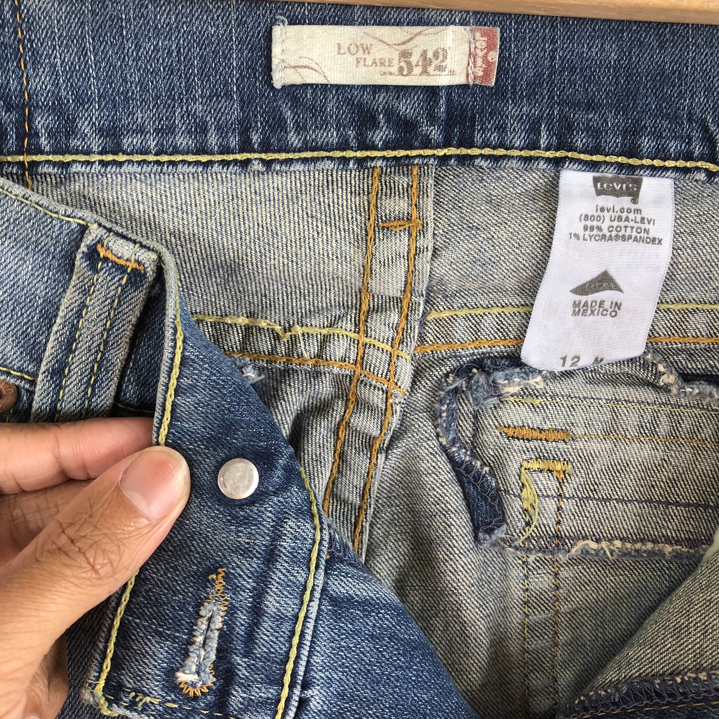 Vintage Levis Jeans Flare Levi's 542 Denim Boot Cut Pants
