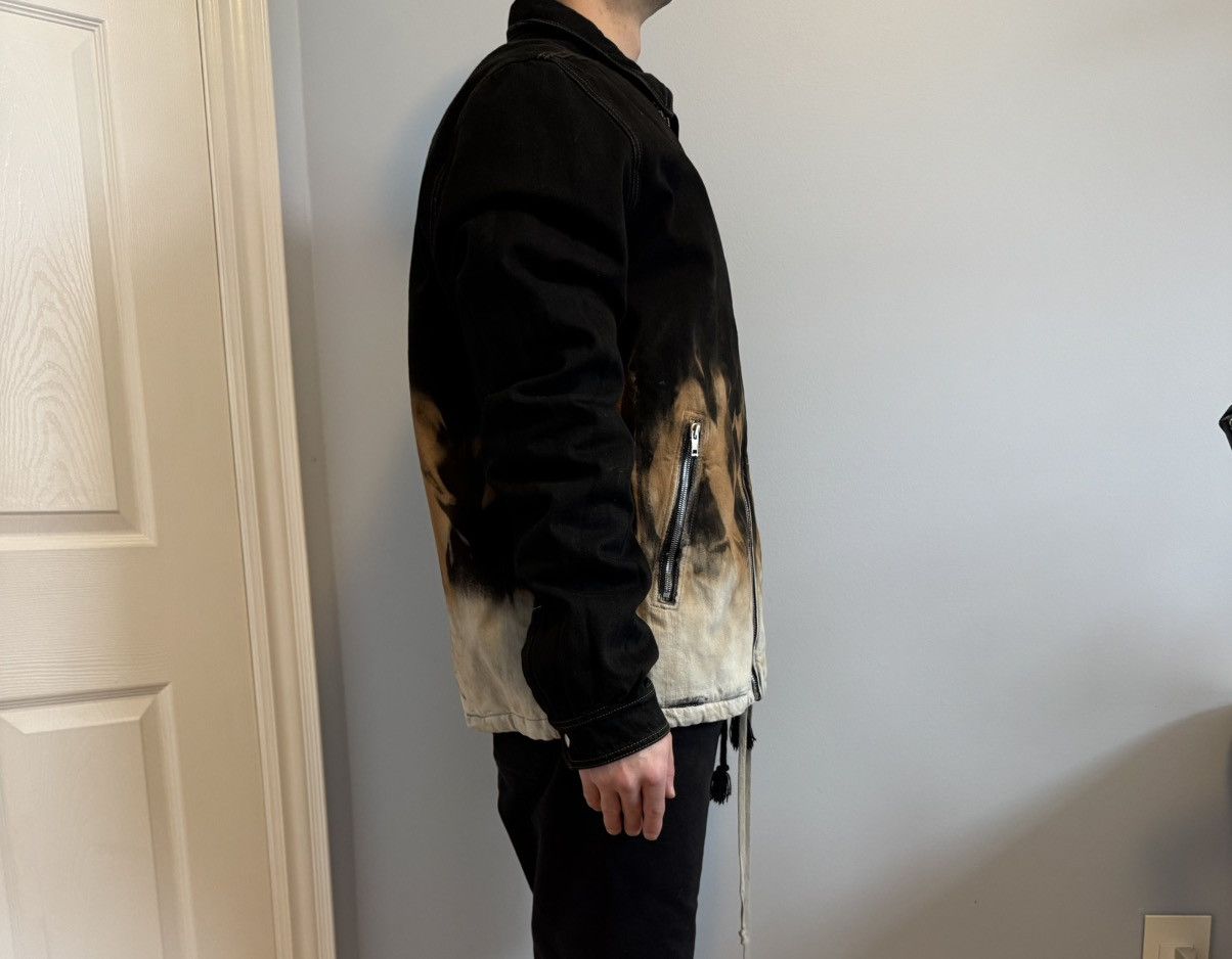 Rick Owens Drkshdw Rick Owens DRKSHDW Tie-Dye Denim Padded Jacket Size US M / EU 48-50 / 2 - 14 Thumbnail