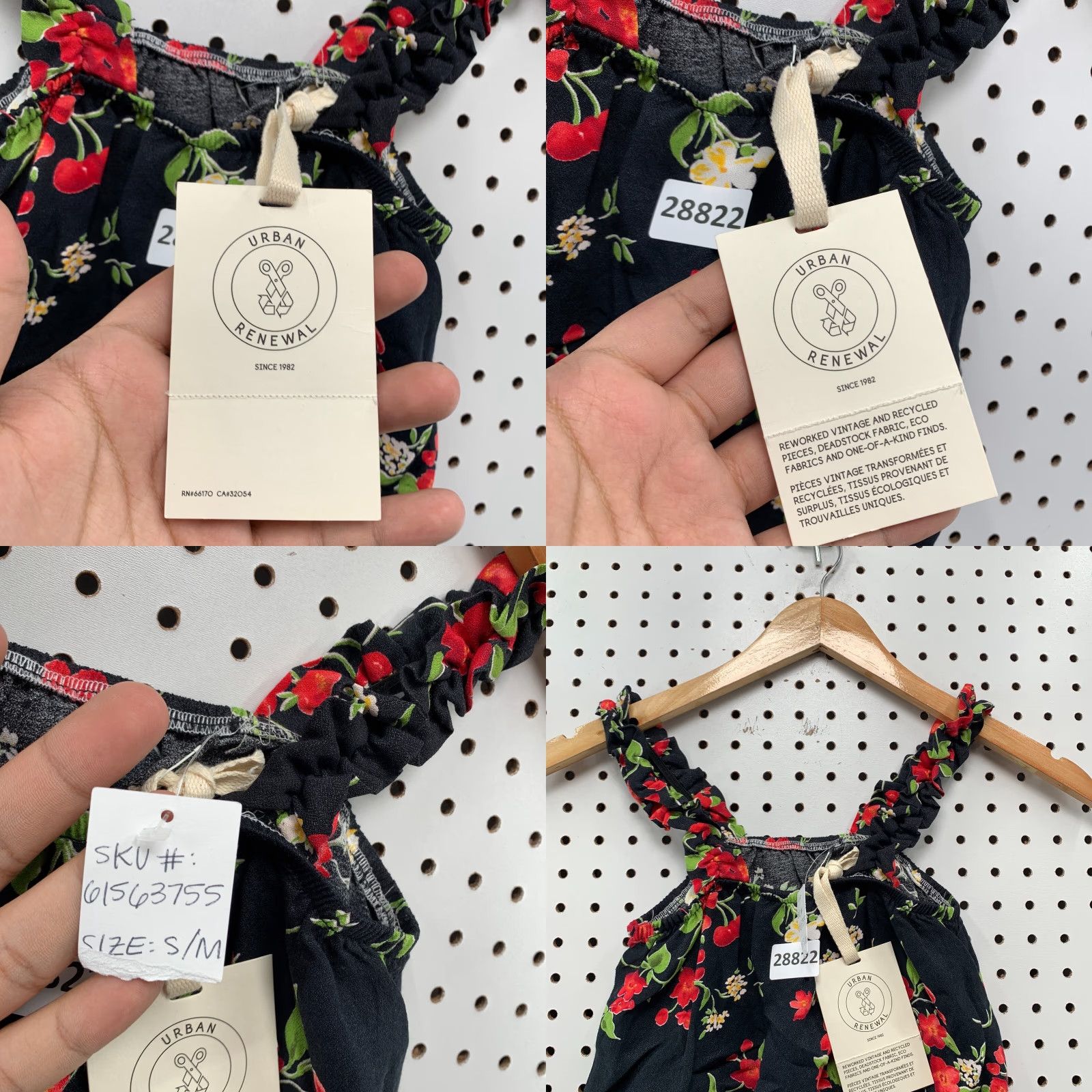 Urban Outfitters Urban Outfitters Tank Womens SMall 12X9.5 New Renewal Reworked Foral Size S / US 4 / IT 40 - 8 Thumbnail