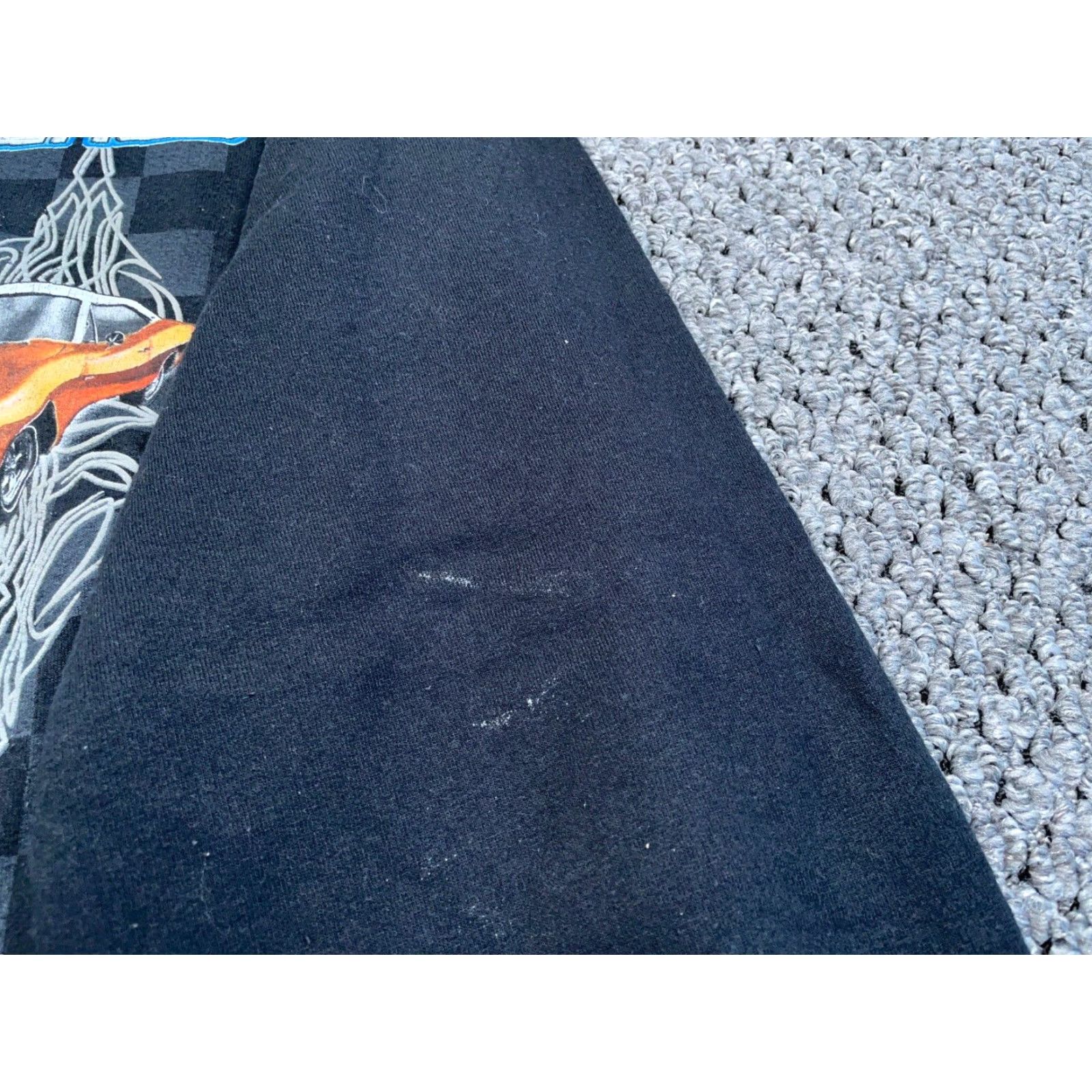 Jerzees Jerzees Sweatshirt Adult XL Black Car Print Graphic 90s Retro Mens Size US XL / EU 56 / 4 - 6 Thumbnail