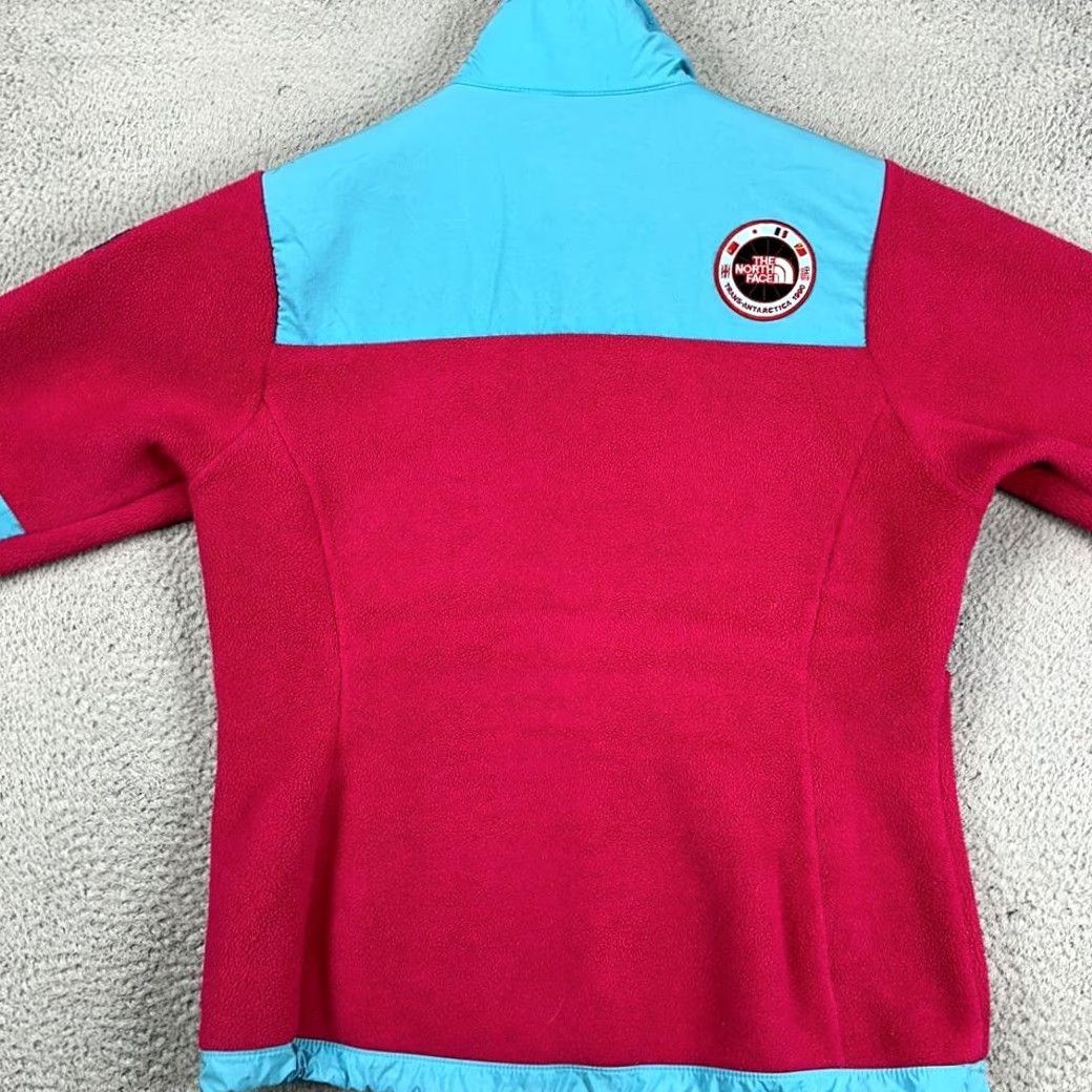 The North Face The North Face Jacket Womens Medium Red Blue Polartec Nylon Full Zip Logo Pocket Jacket Womens Medium Red Blue Polartec Nylon Full Zip Logo Pocket Size M / US 6-8 / IT 42-44 - 4 Thumbnail