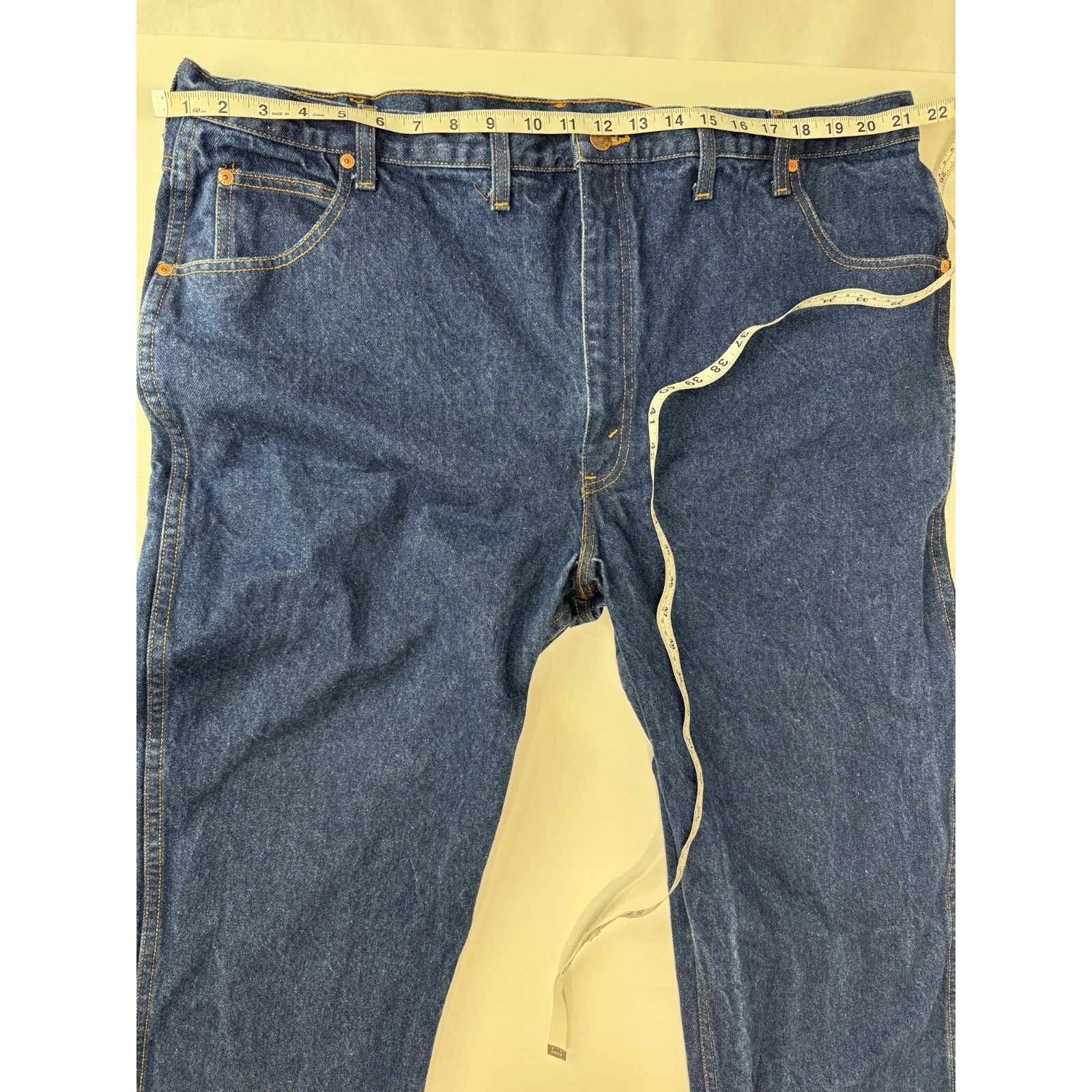 Sears Vintage Roebucks 100% Cotton Denim Jeans Straight Sears 44 Size US 44 / EU 60 - 7 Thumbnail