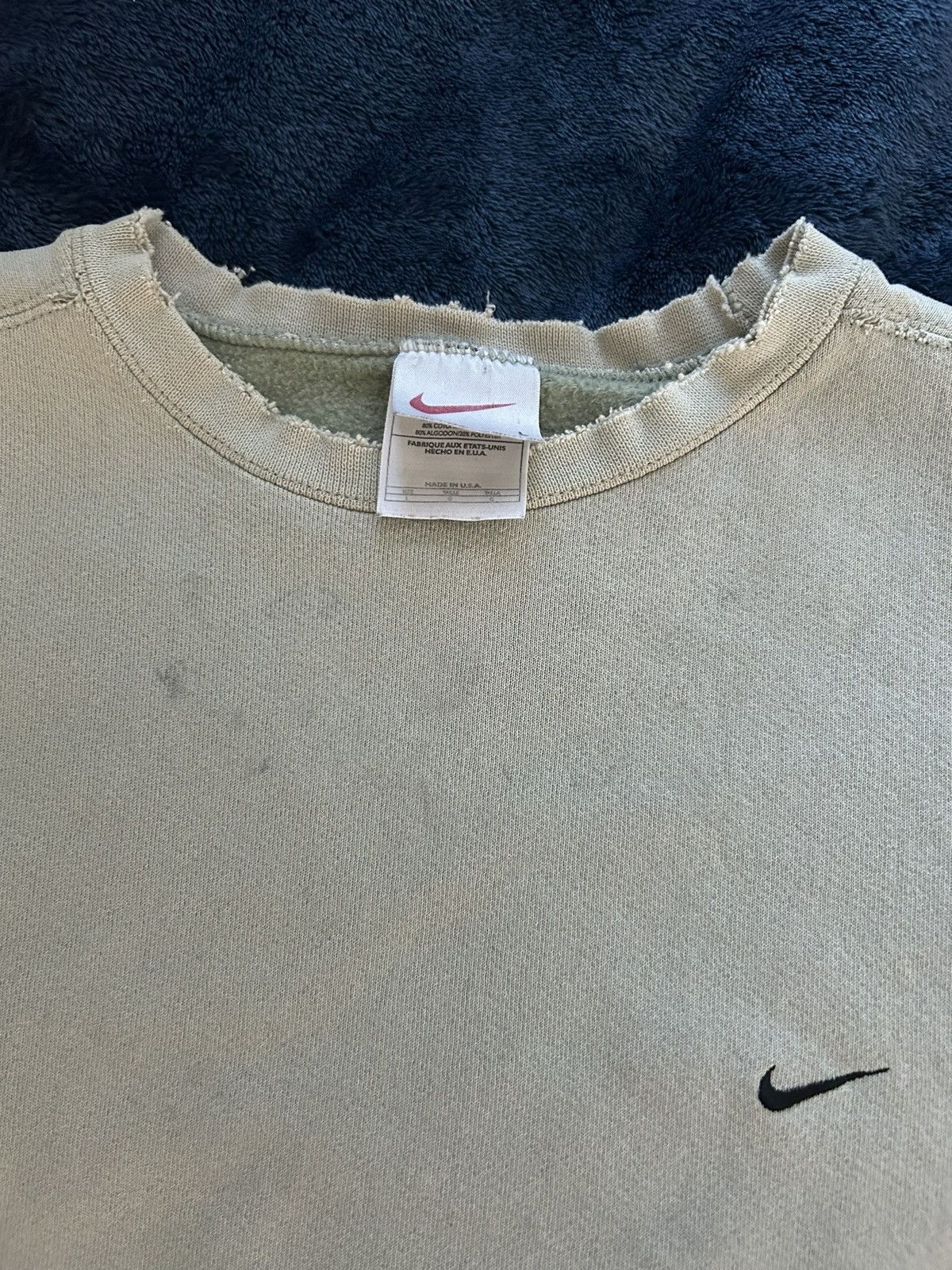 Nike × Vintage Vintage Nike Postachio Crewneck Size US L / EU 52-54 / 3 - 5 Thumbnail