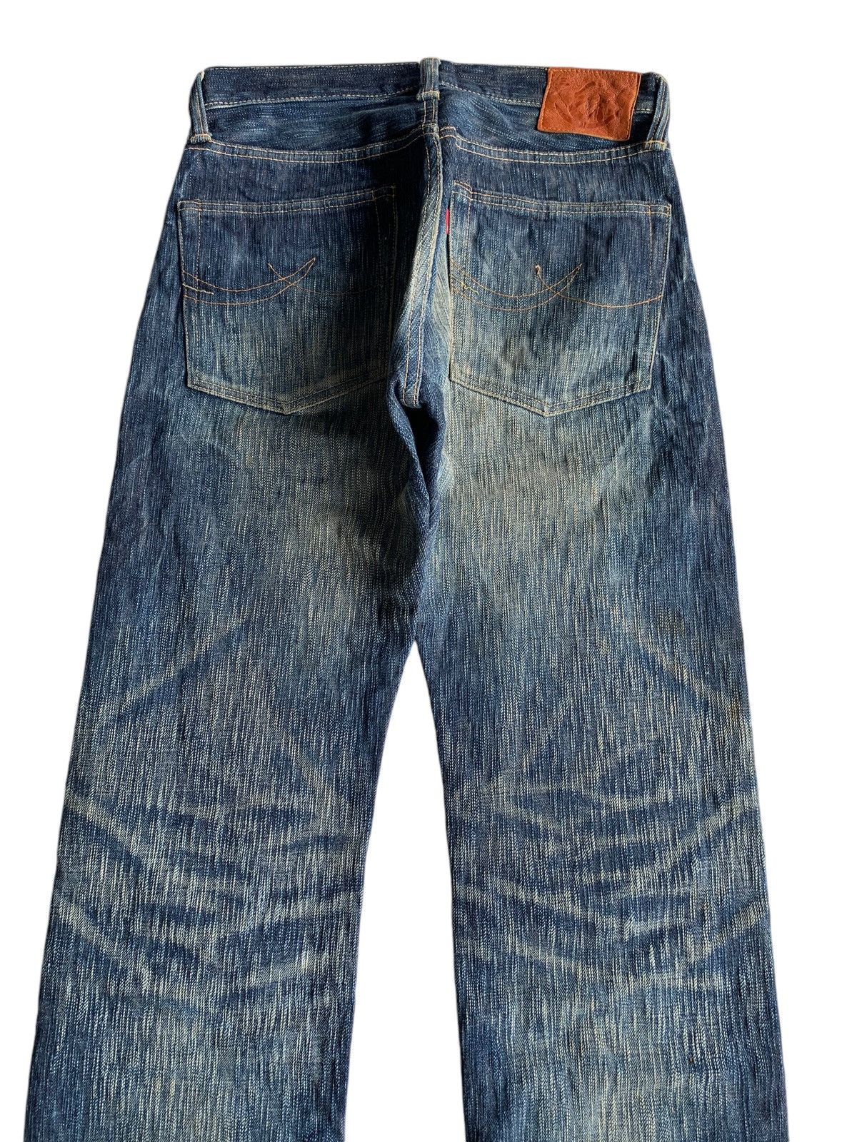 Japanese Brand × Kapital × Vintage ETERNAL SELVEDGE BUTTON FLY RUSTY JAPANESE DENIM Size US 30 / EU 46 - 8 Thumbnail