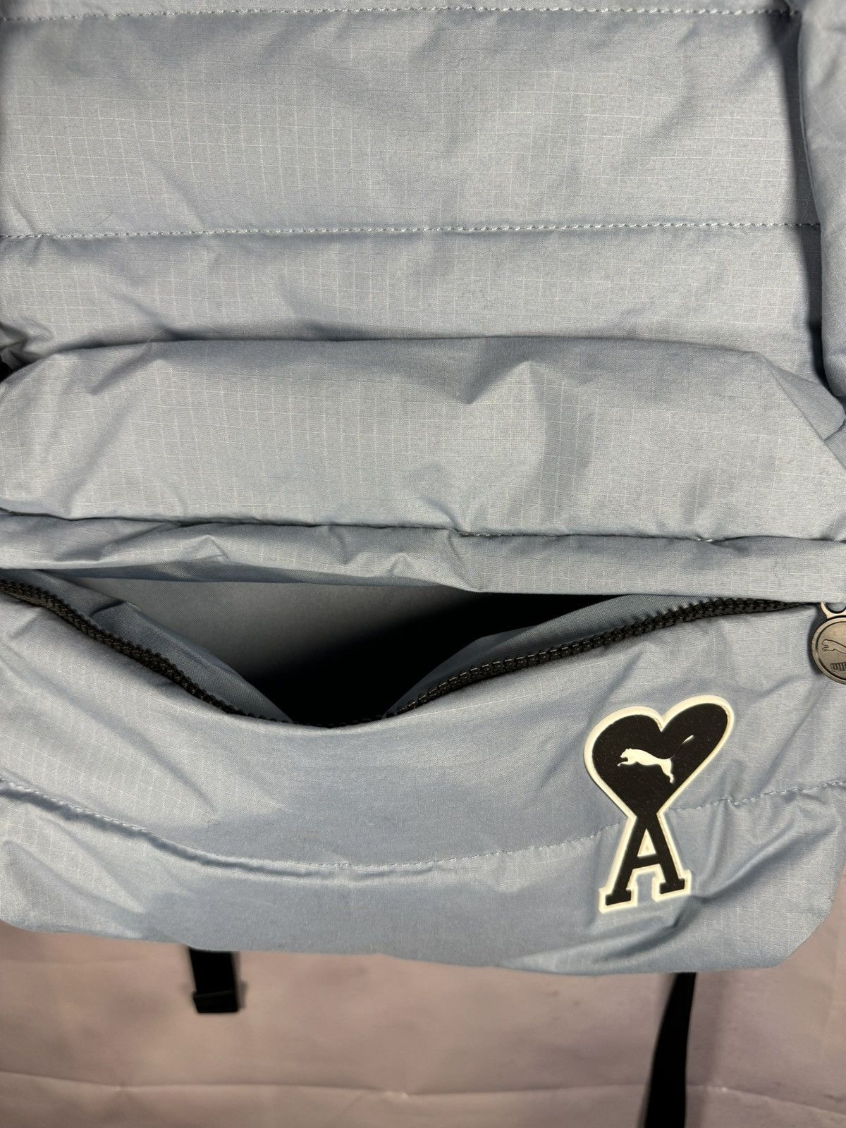 AMI × Puma Puma x Ami Blue Backpack Streetwear Size ONE SIZE - 7 Thumbnail