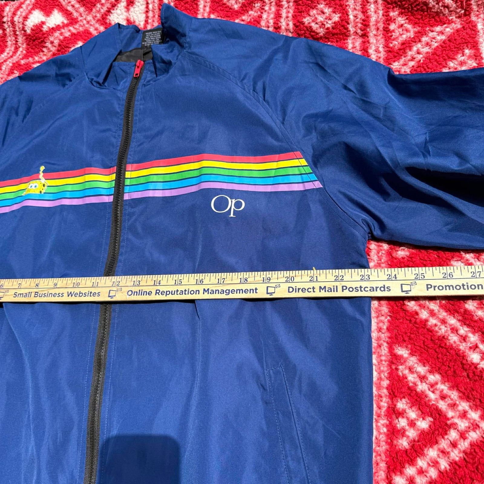 Ocean Pacific Nickelodeon SpongeBob x OP Ocean Pacific Windbreaker Size US XL / EU 56 / 4 - 3 Thumbnail