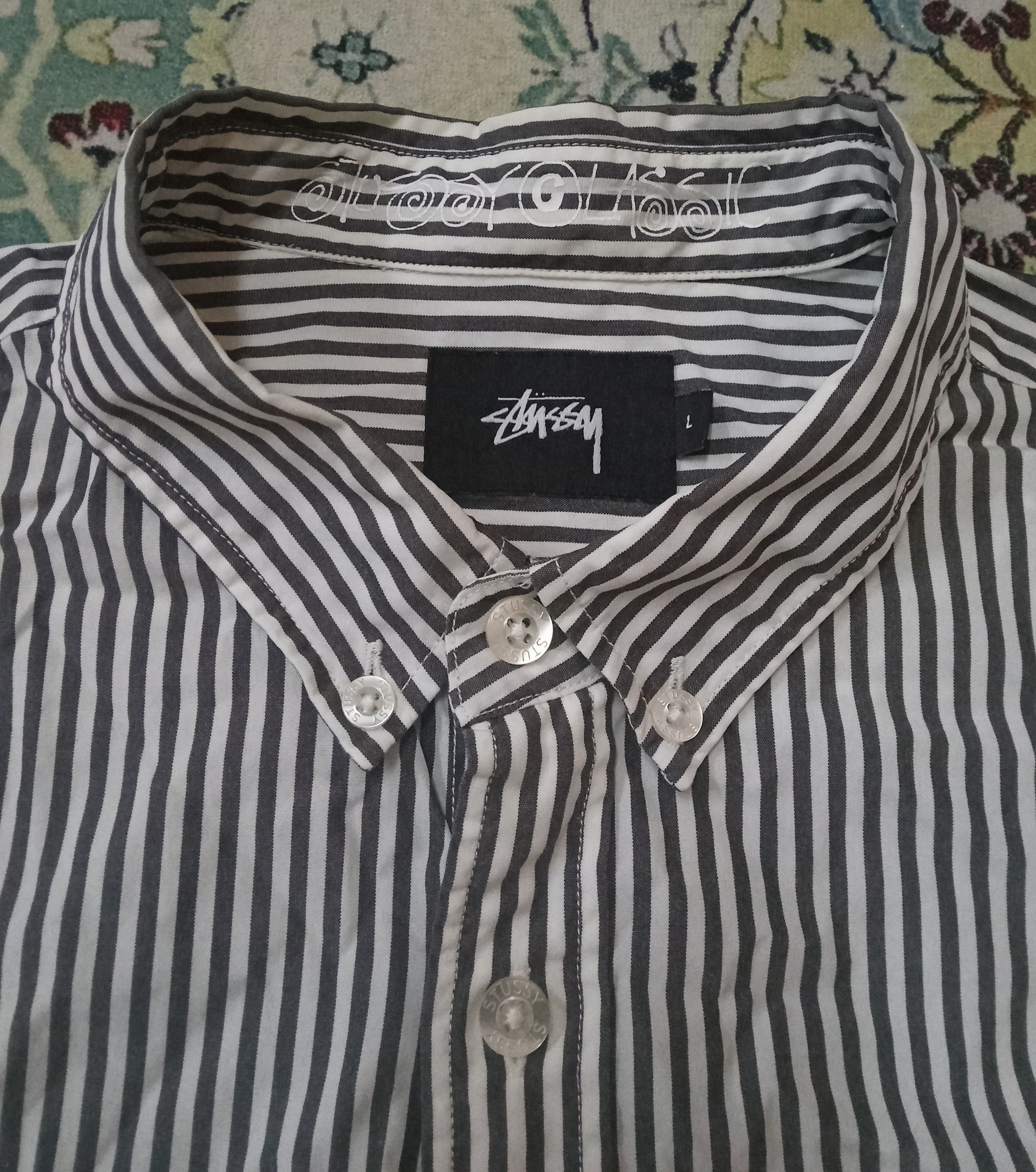 Stussy Stussy Classic Button Ups Shirt Size US L / EU 52-54 / 3 - 5 Thumbnail